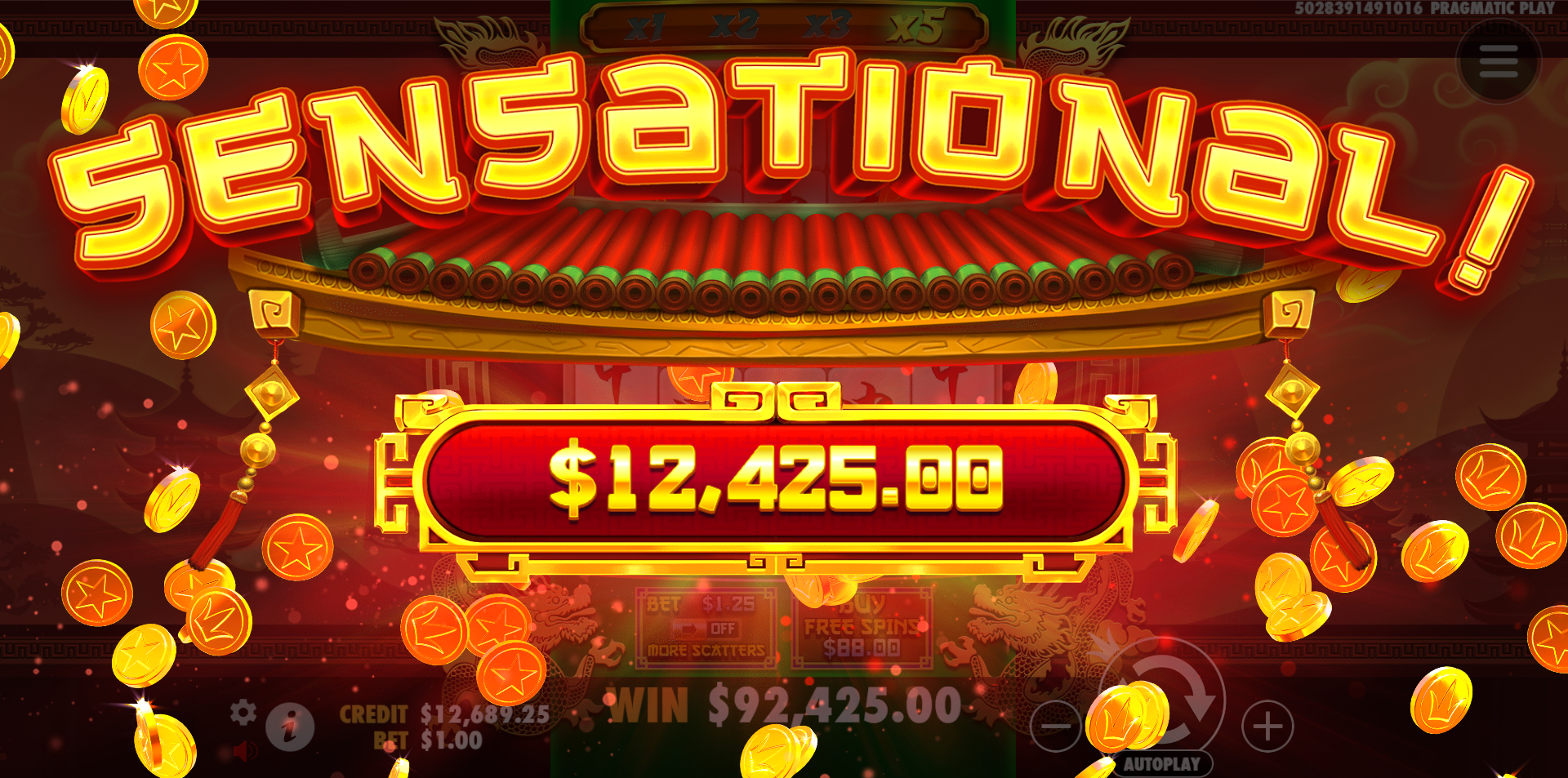 Mahjong Wins 2 - Big win