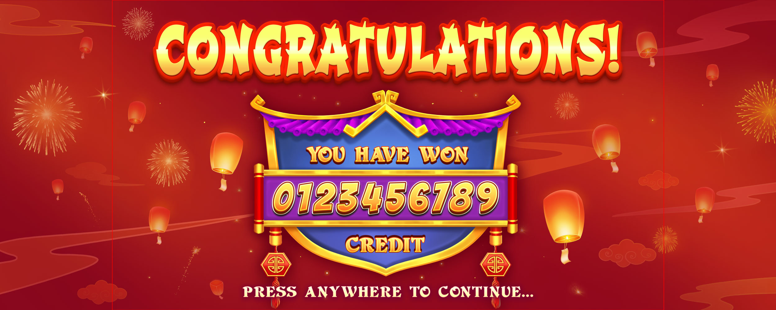 Mahjong Wins - Gong Xi Fa Cai - Banner