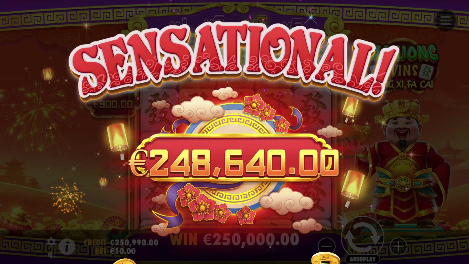 Mahjong Wins - Gong Xi Fa Cai - Big win 7
