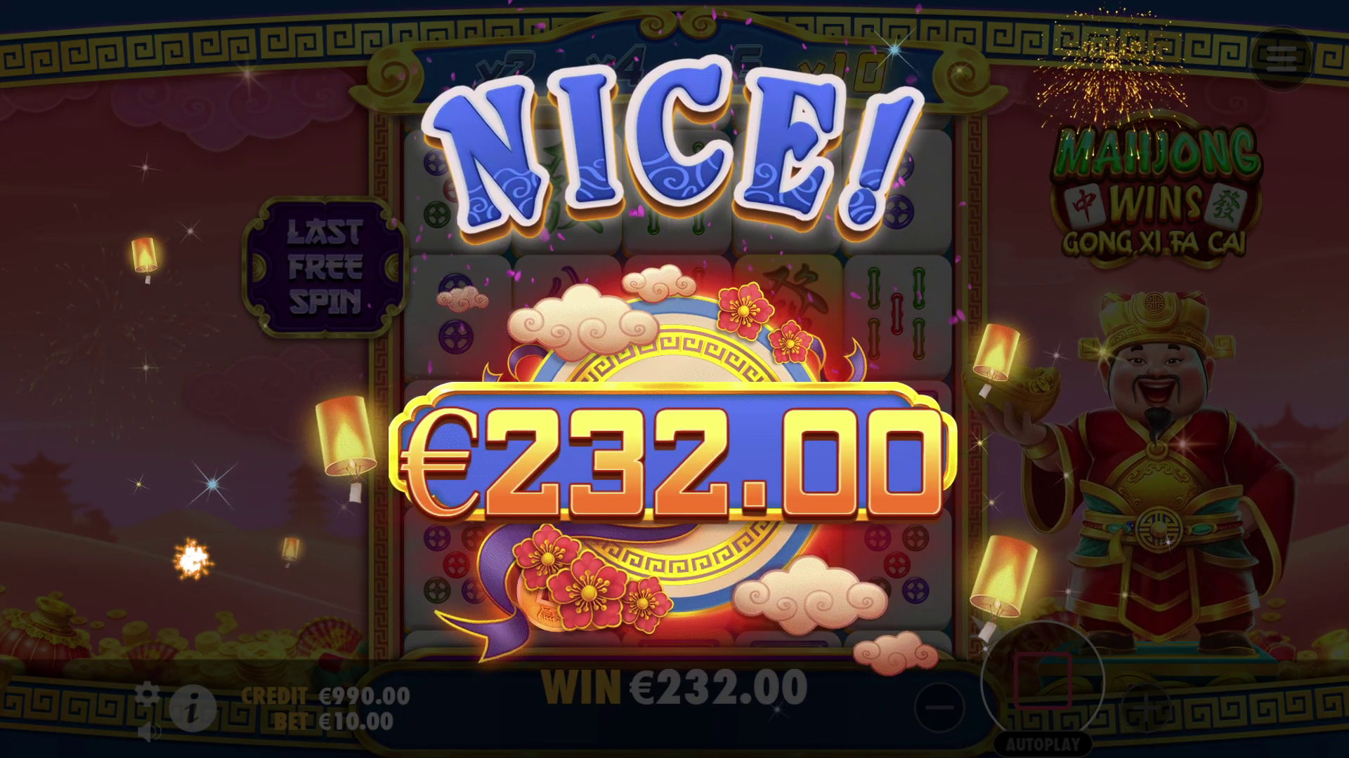 Mahjong Wins - Gong Xi Fa Cai - Big win 8