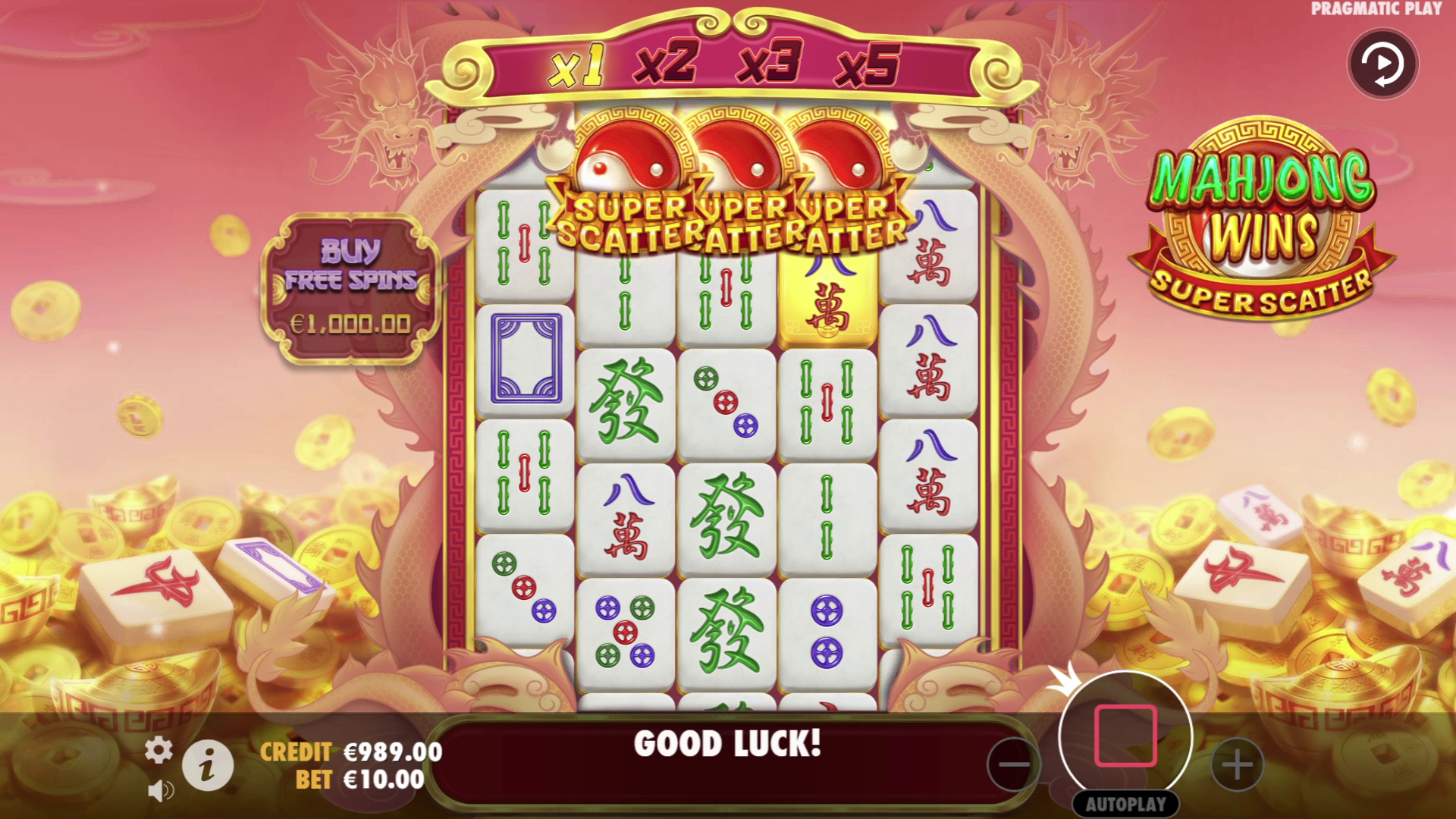Mahjong Wins Super Scatter - Free spins 2