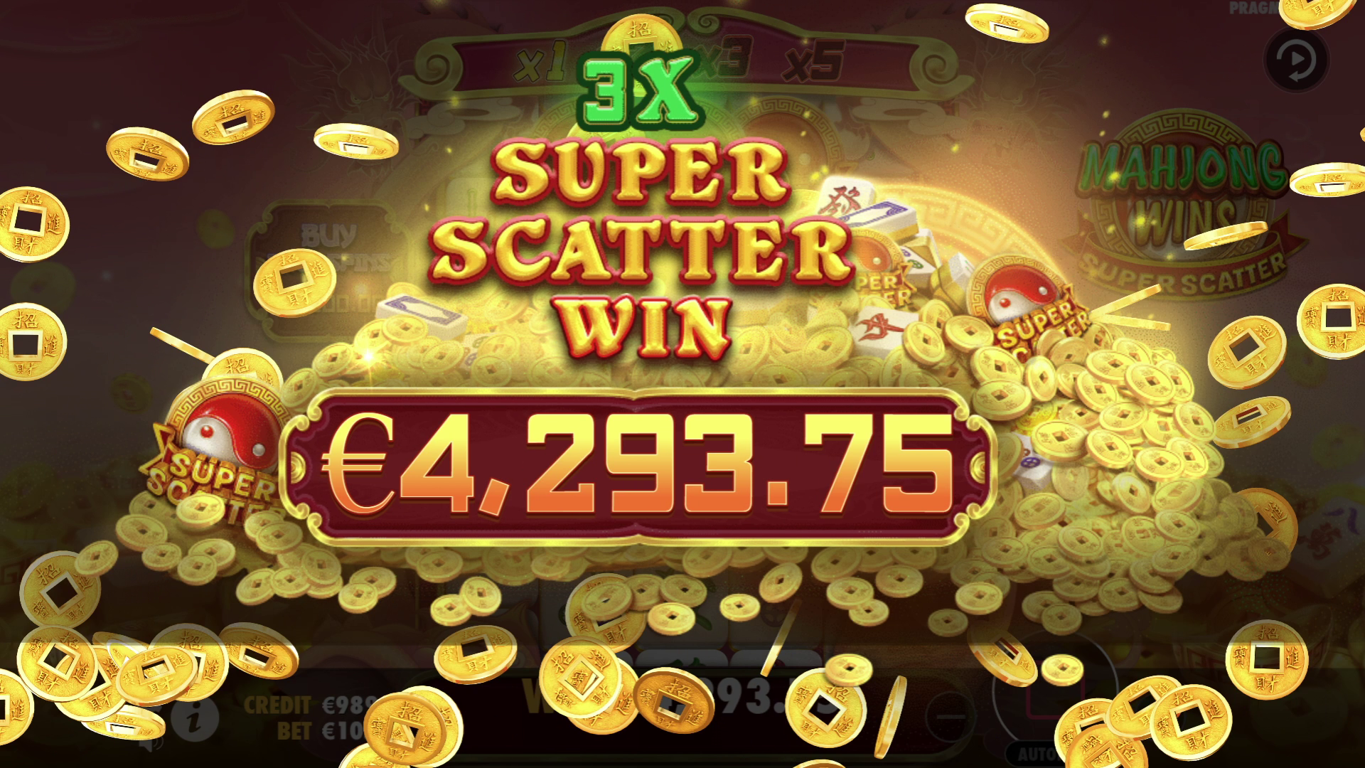 Mahjong Wins Super Scatter - Big win 2