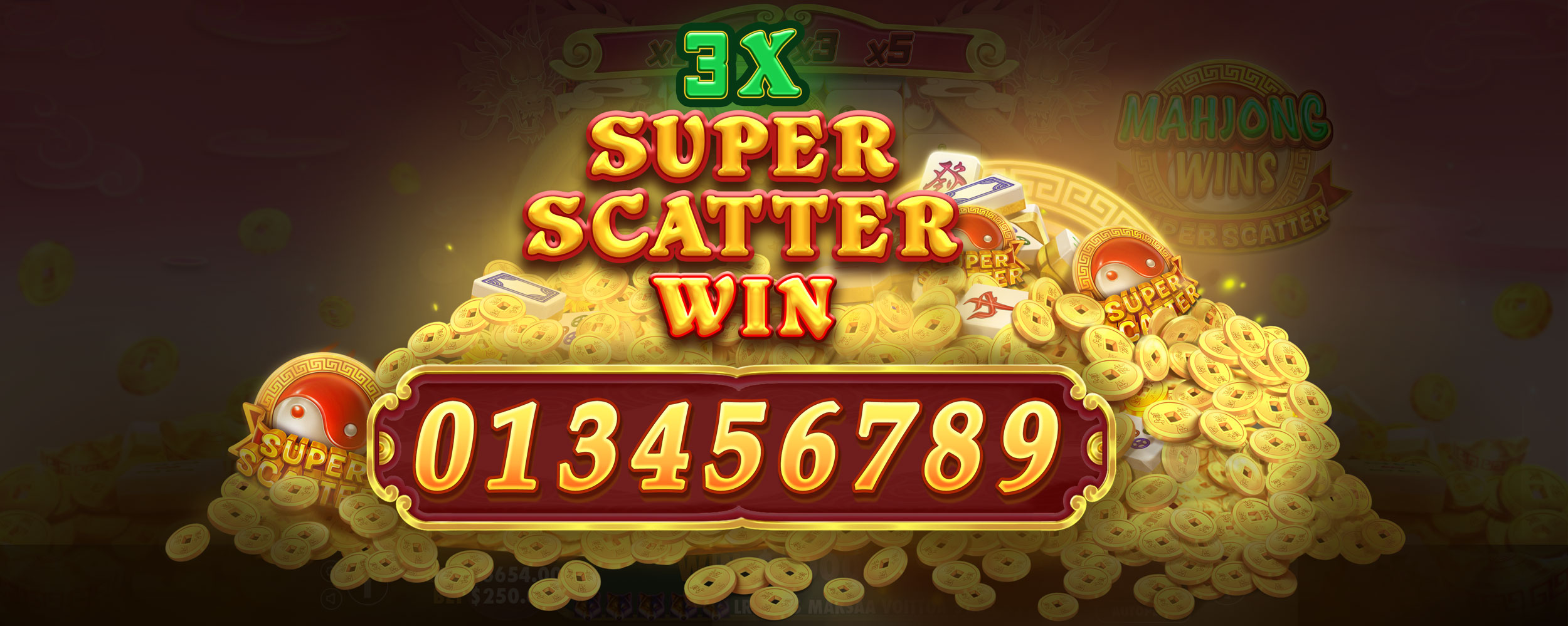 Mahjong Wins Super Scatter - Big win 5