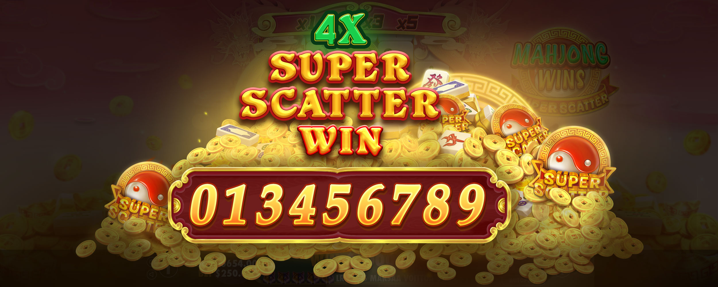Mahjong Wins Super Scatter - Big win 6