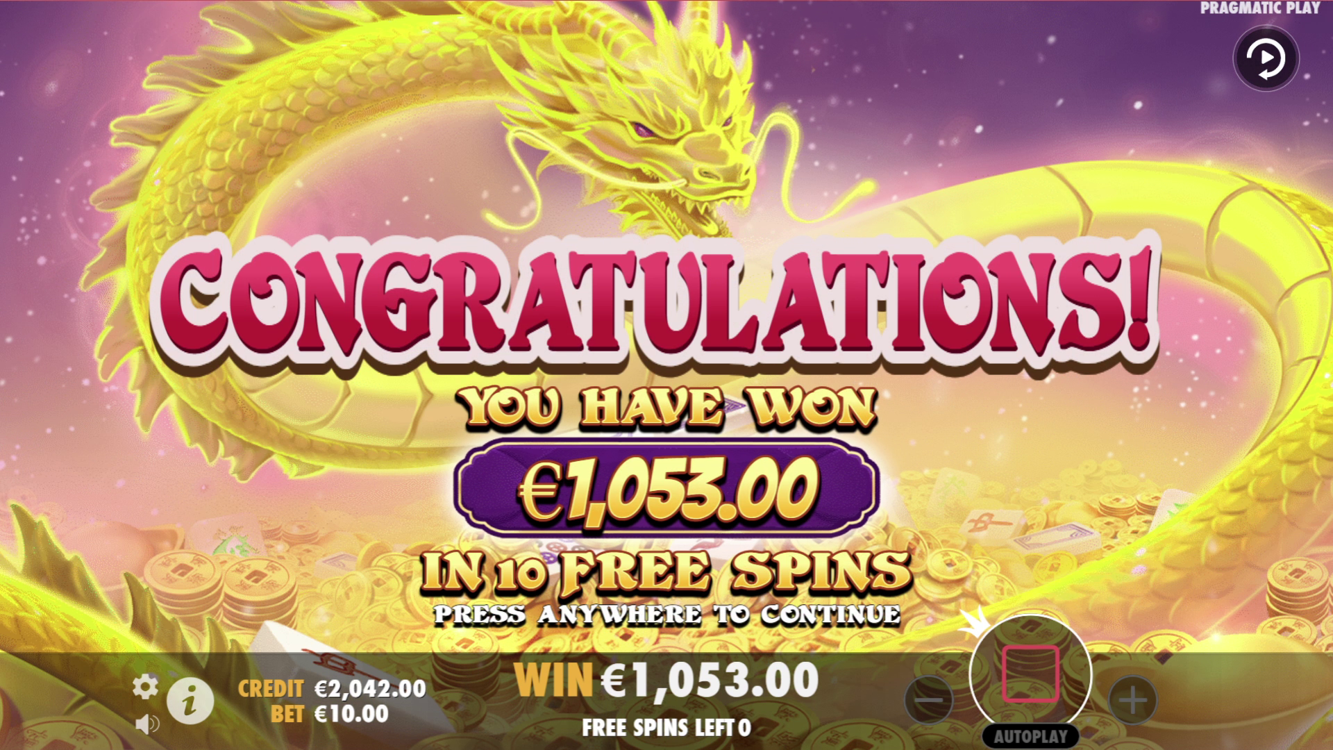 Mahjong Wins Super Scatter - Free spins 5