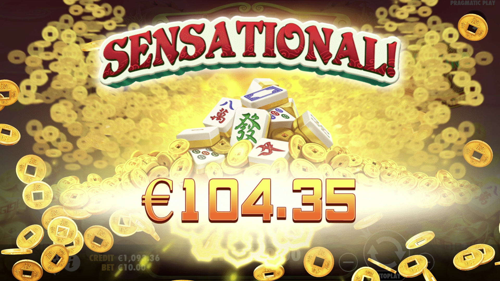 Mahjong Wins Super Scatter - Big win 9