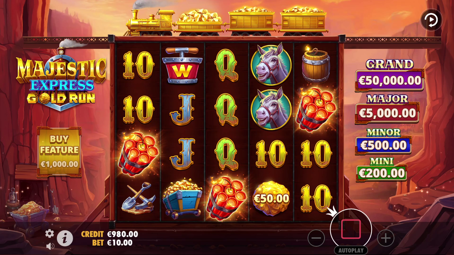 Majestic Express - Gold Run - Free spins 4