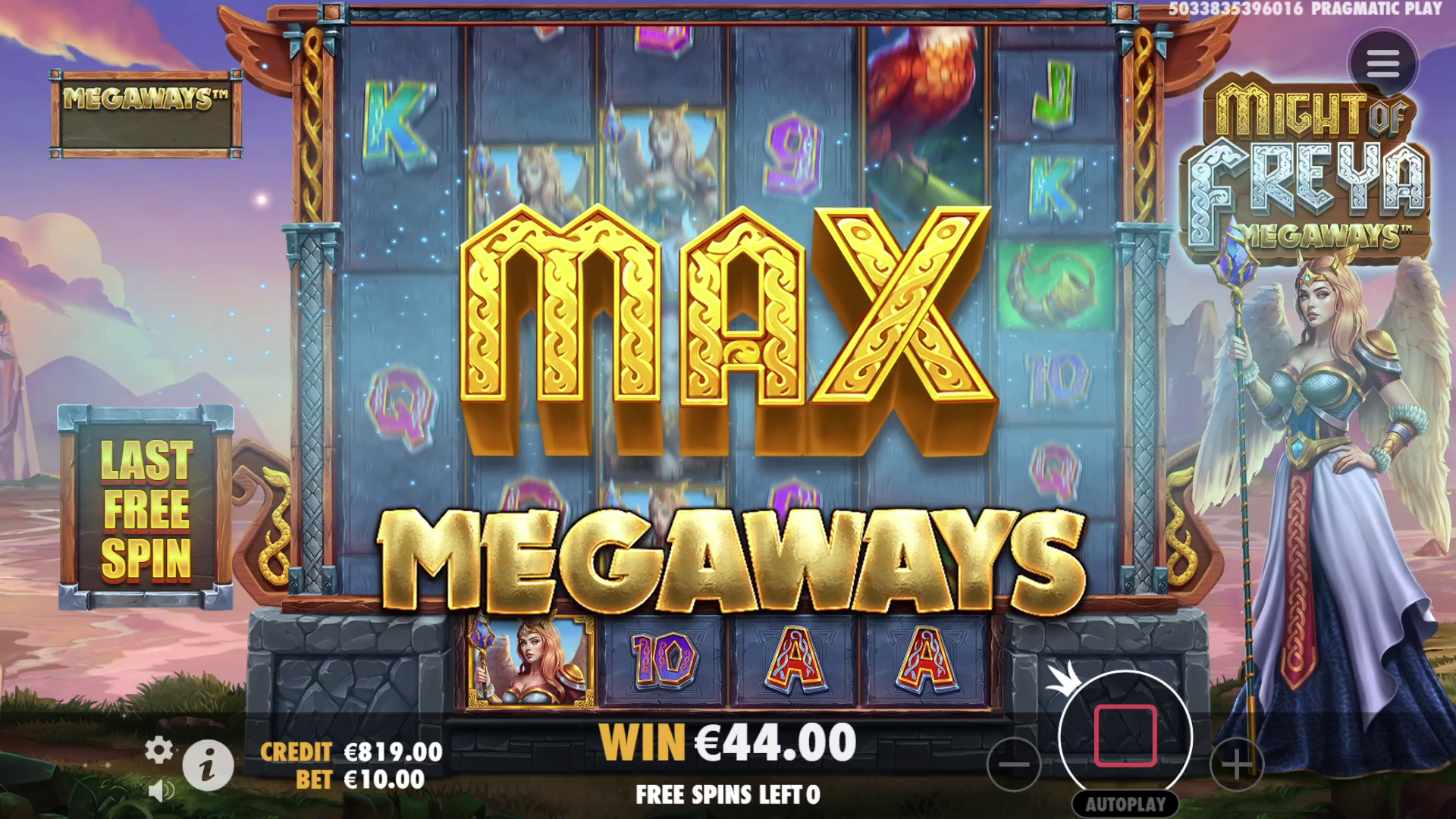 Might of Freya Megaways - Free spins 3
