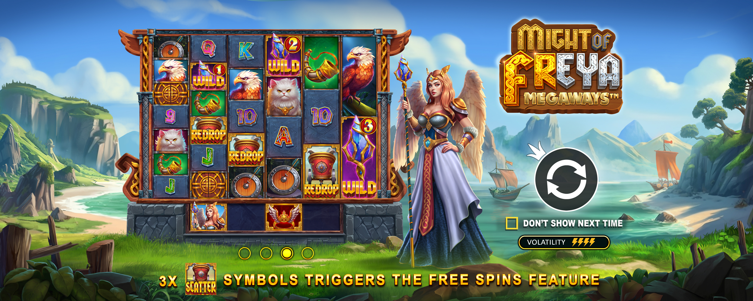 Might of Freya Megaways - Free spins 6