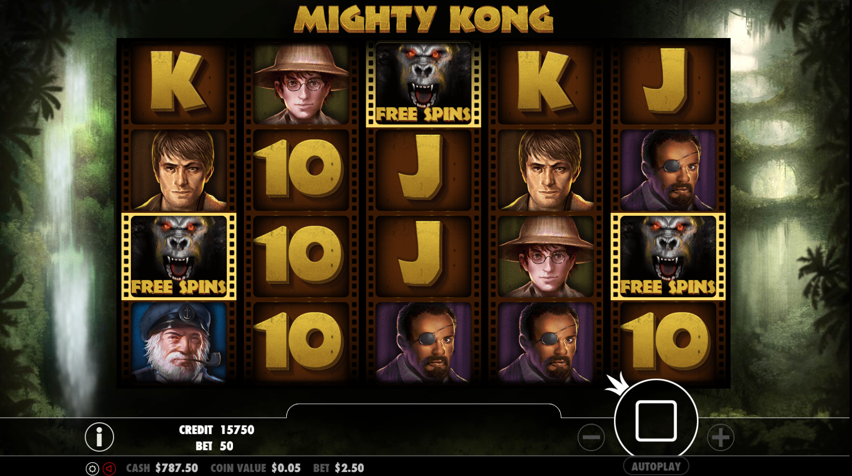 Mighty Kong - Free spins 1