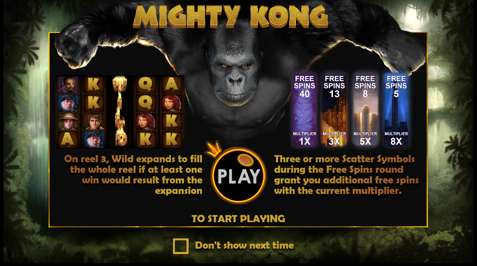 Mighty Kong - Free spins 7