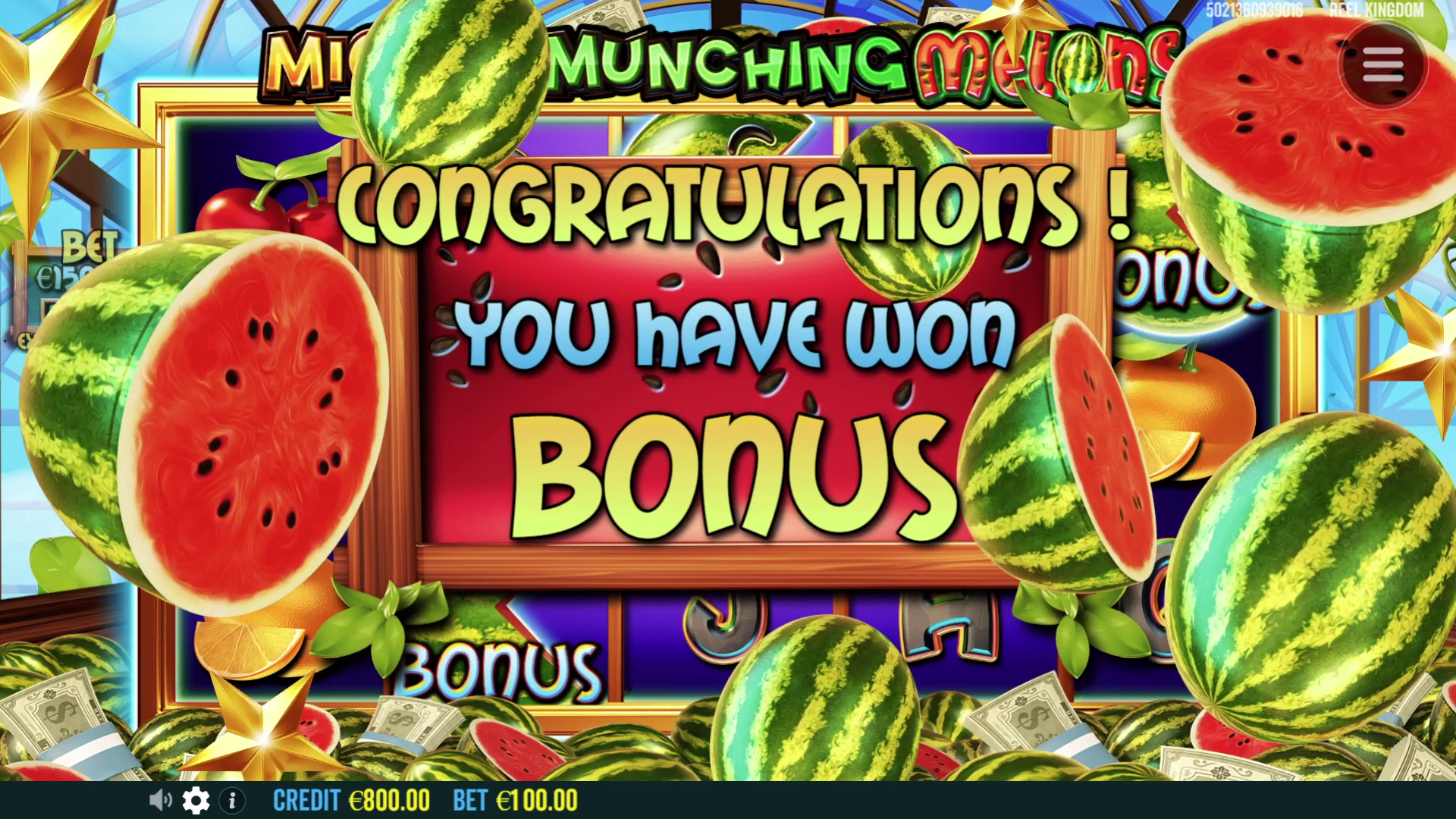 Mighty Munching Melons - Free spins