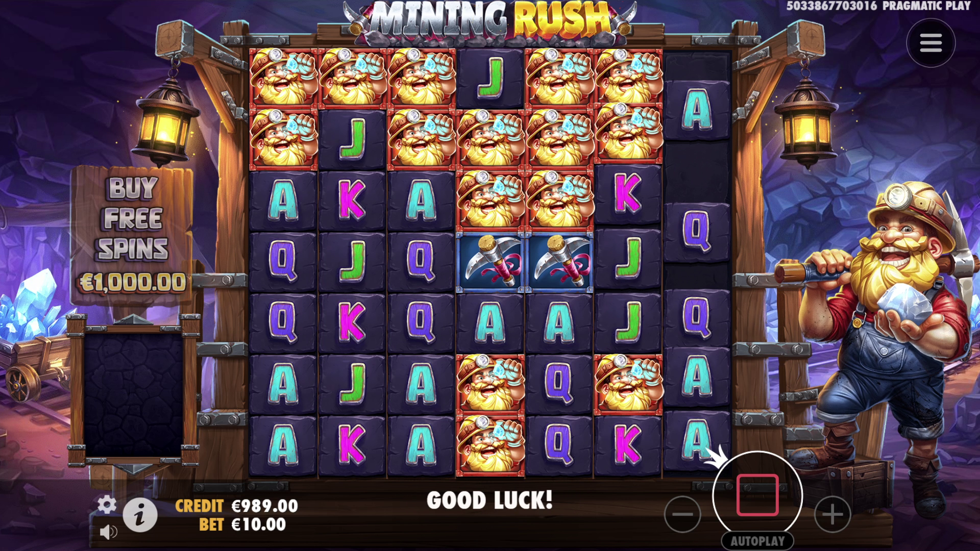 Mining Rush - Buy bonus