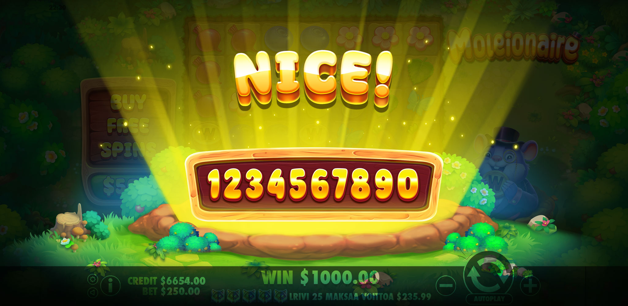 Moleionaire - Big win 3