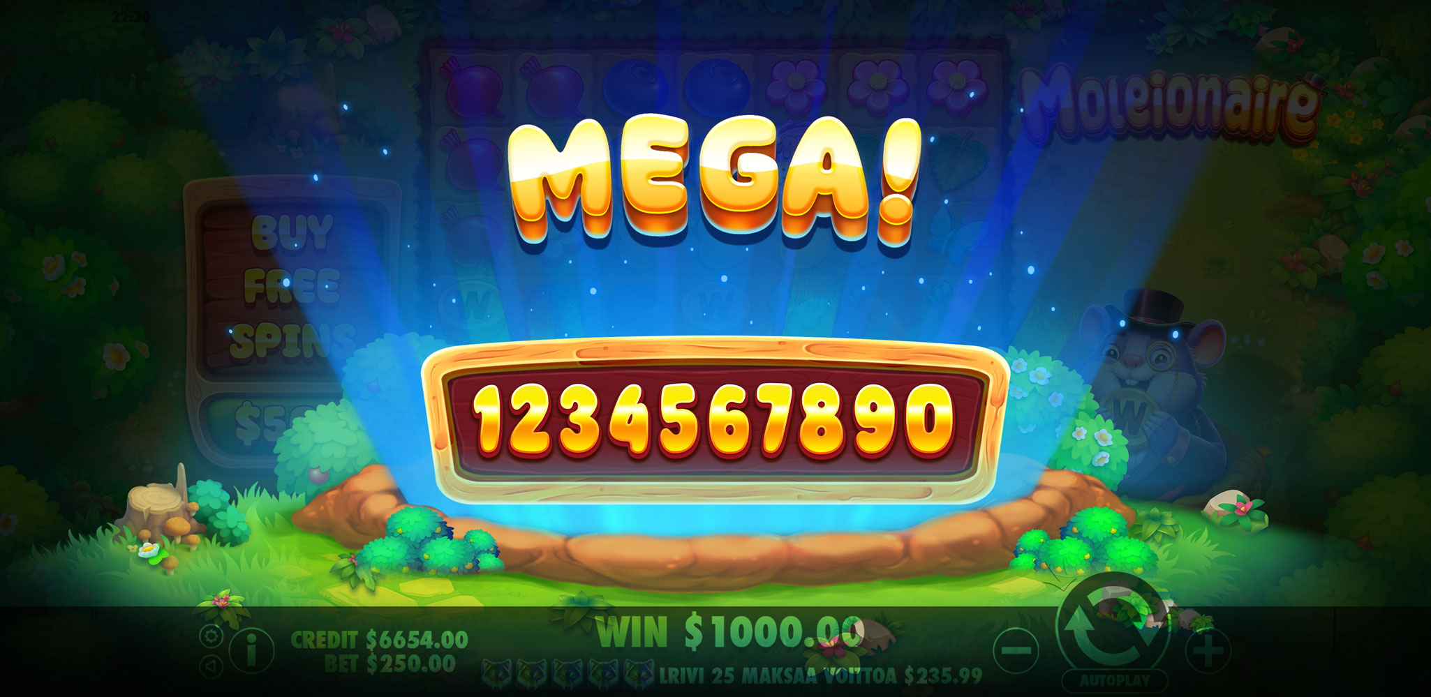 Moleionaire - Big win 9