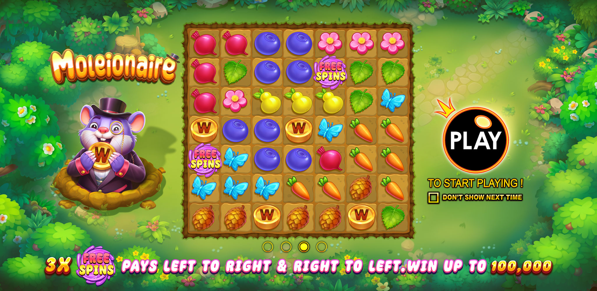 Moleionaire - Free spins 7