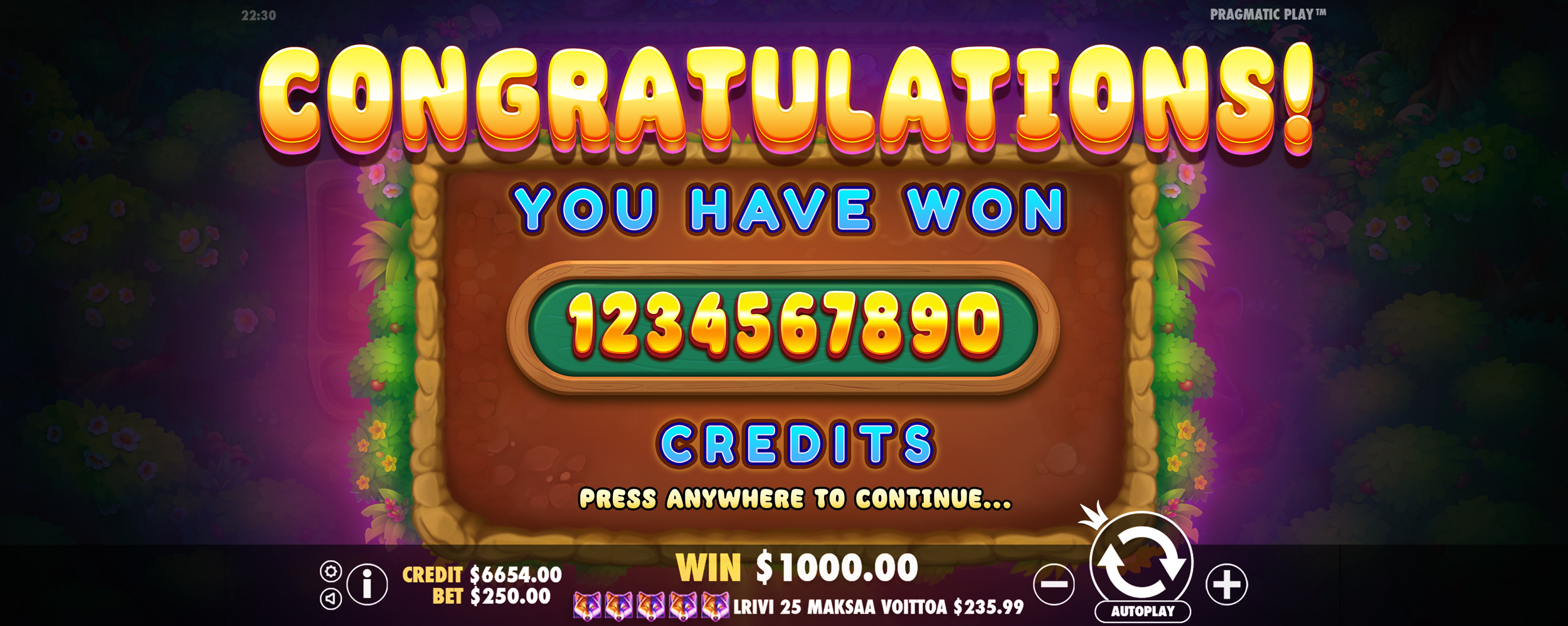 Moleionaire - Big win 11
