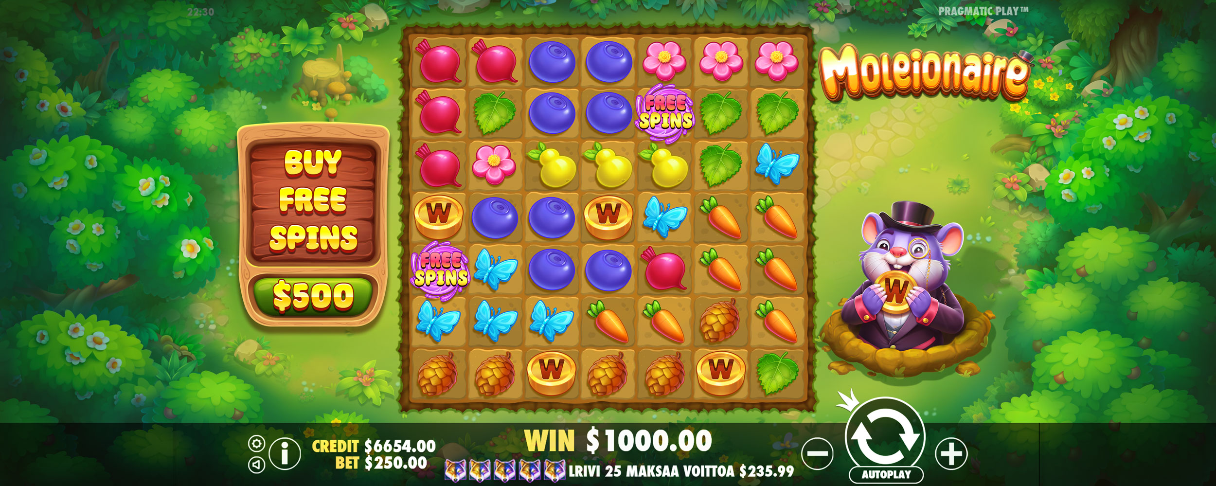 Moleionaire - Buy bonus 4