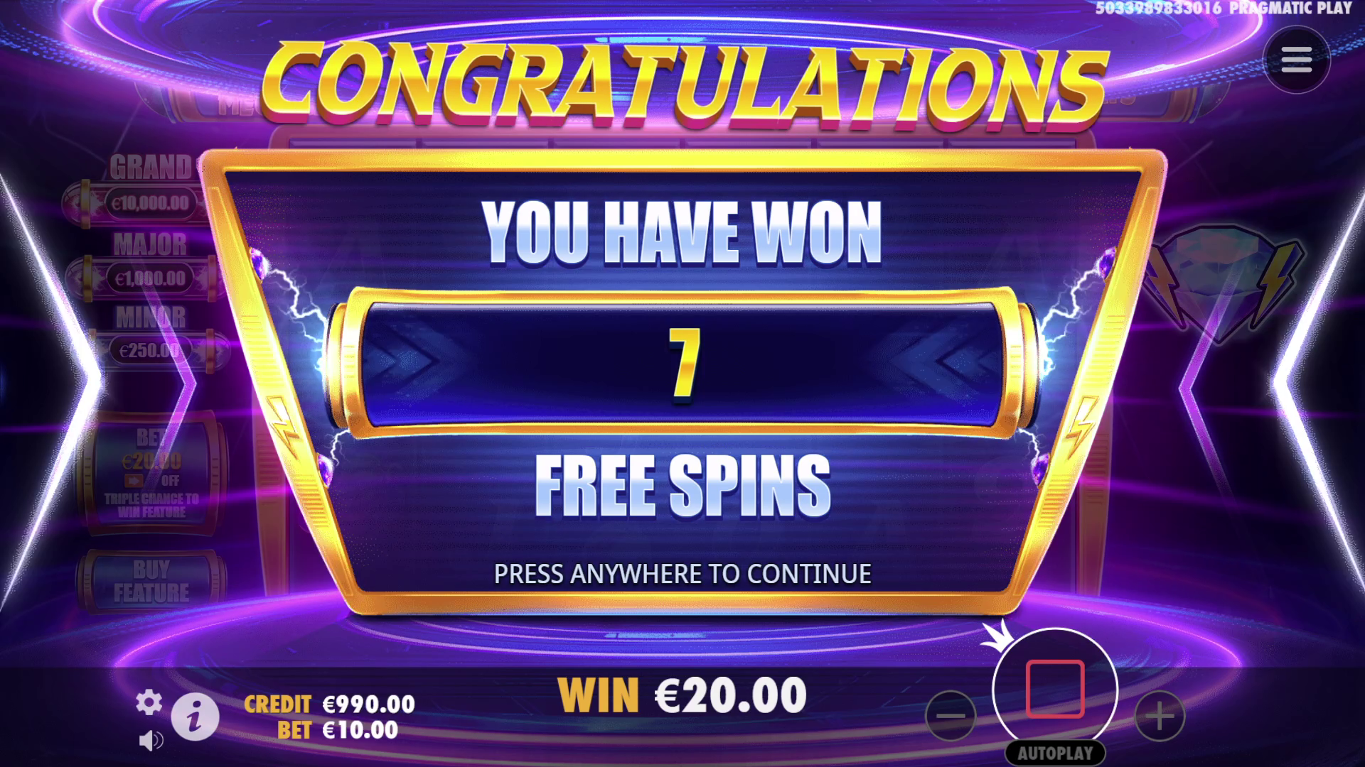 Money Stacks Megaways - Free spins 1