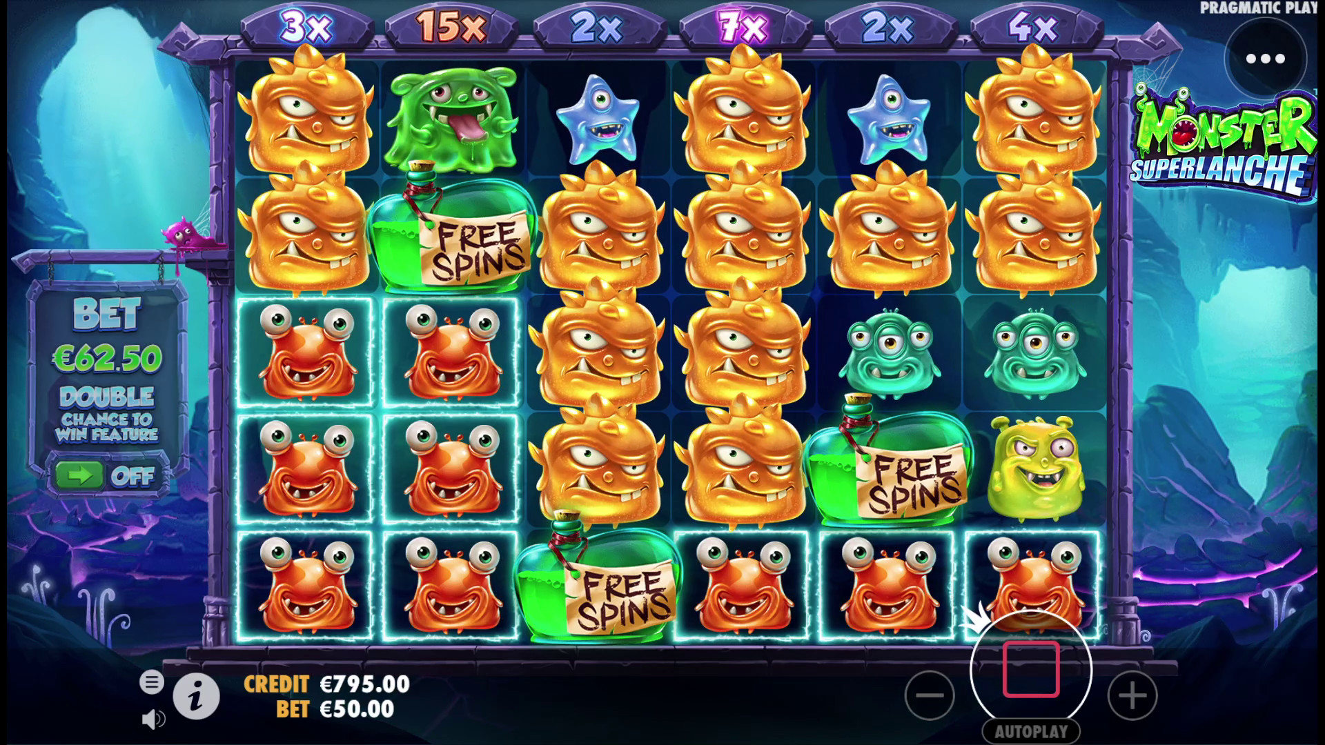 Monster Superlanche - Free spins 2