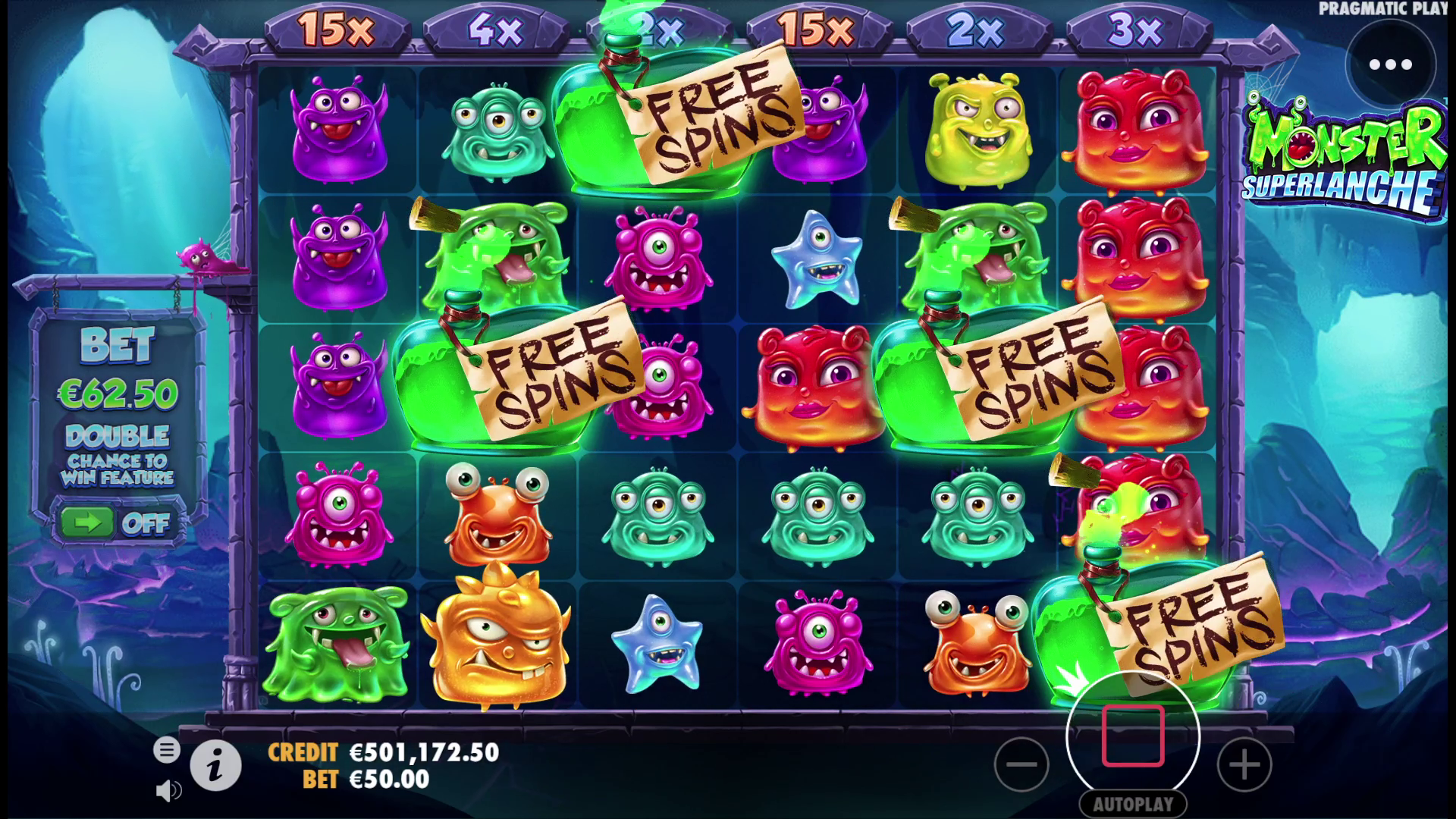 Monster Superlanche - Free spins 4