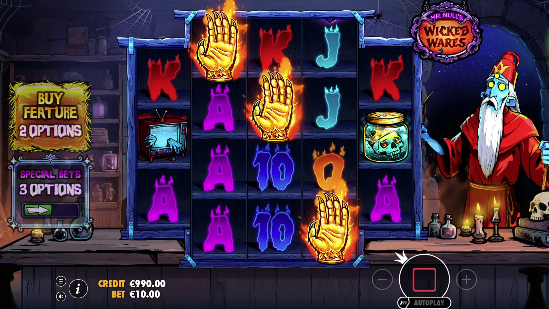 Mr. Null's Wicked Wares - Free spins 8