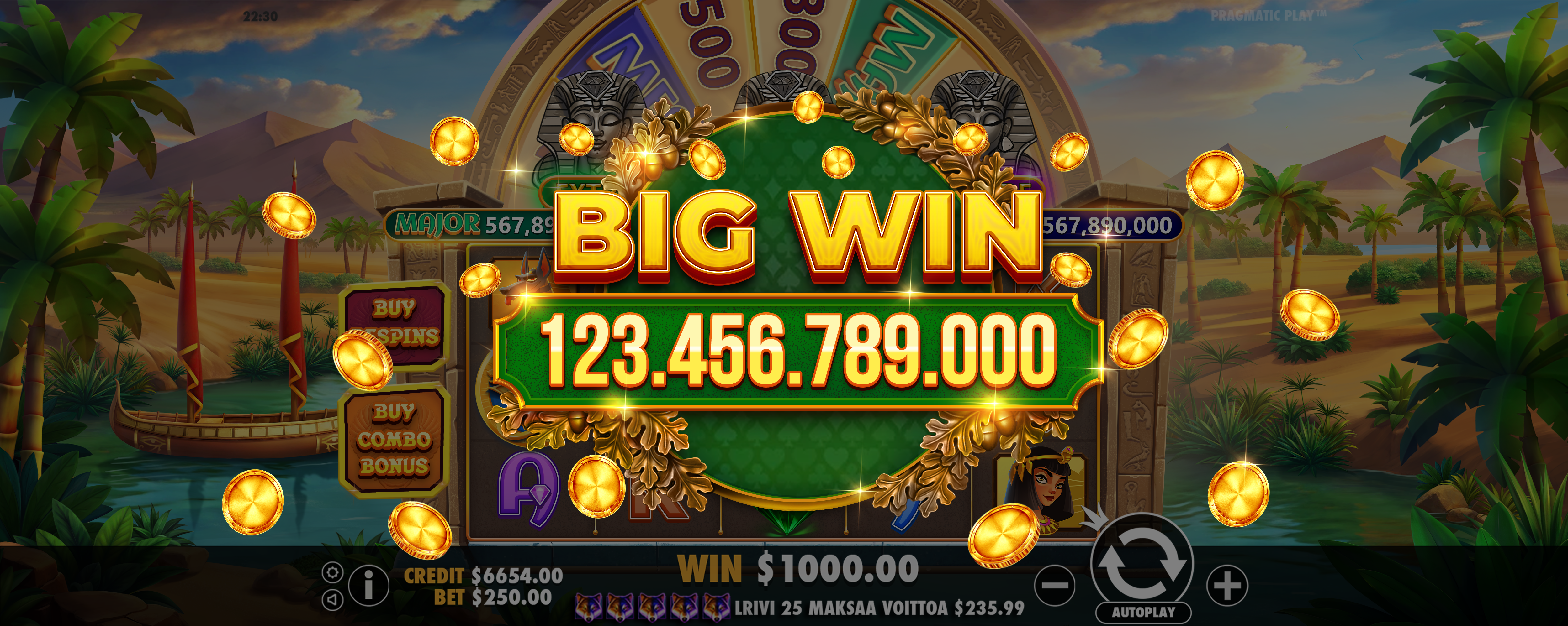 Mummy's Jewels - Big win 6