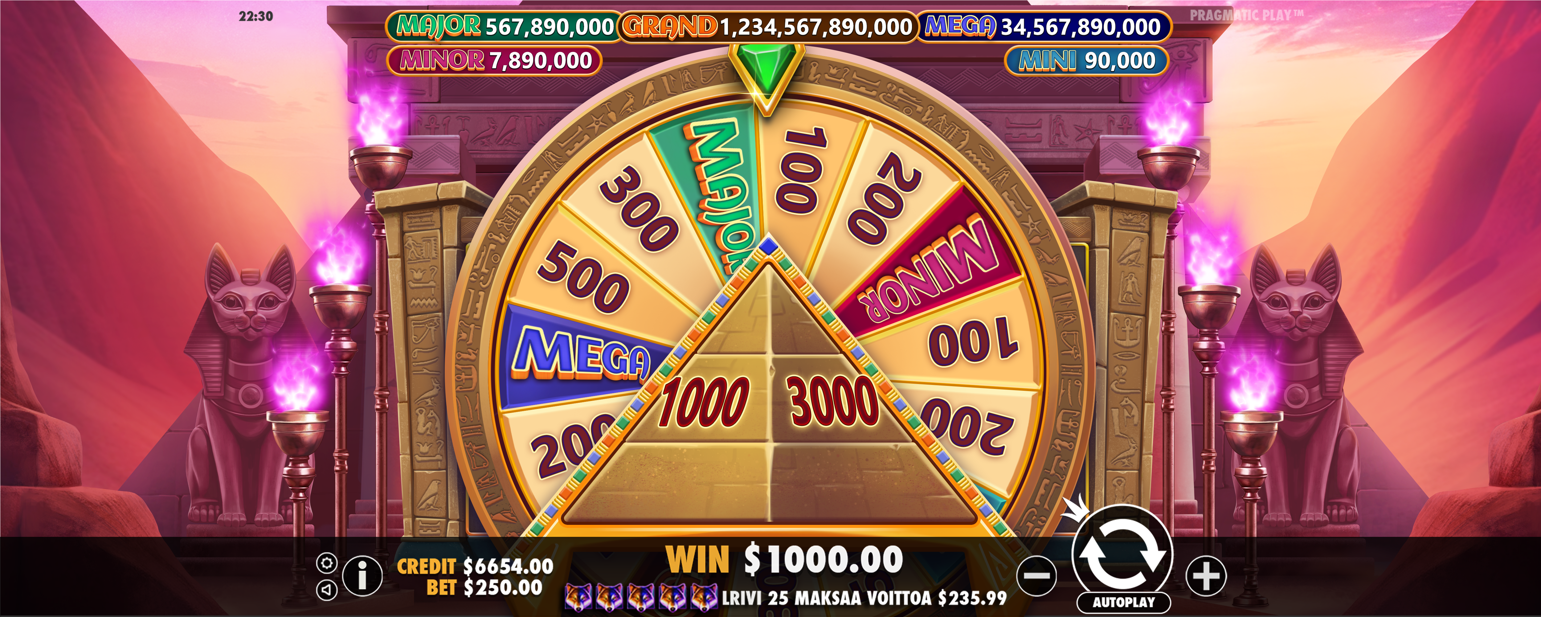 Mummy's Jewels - Big win 18