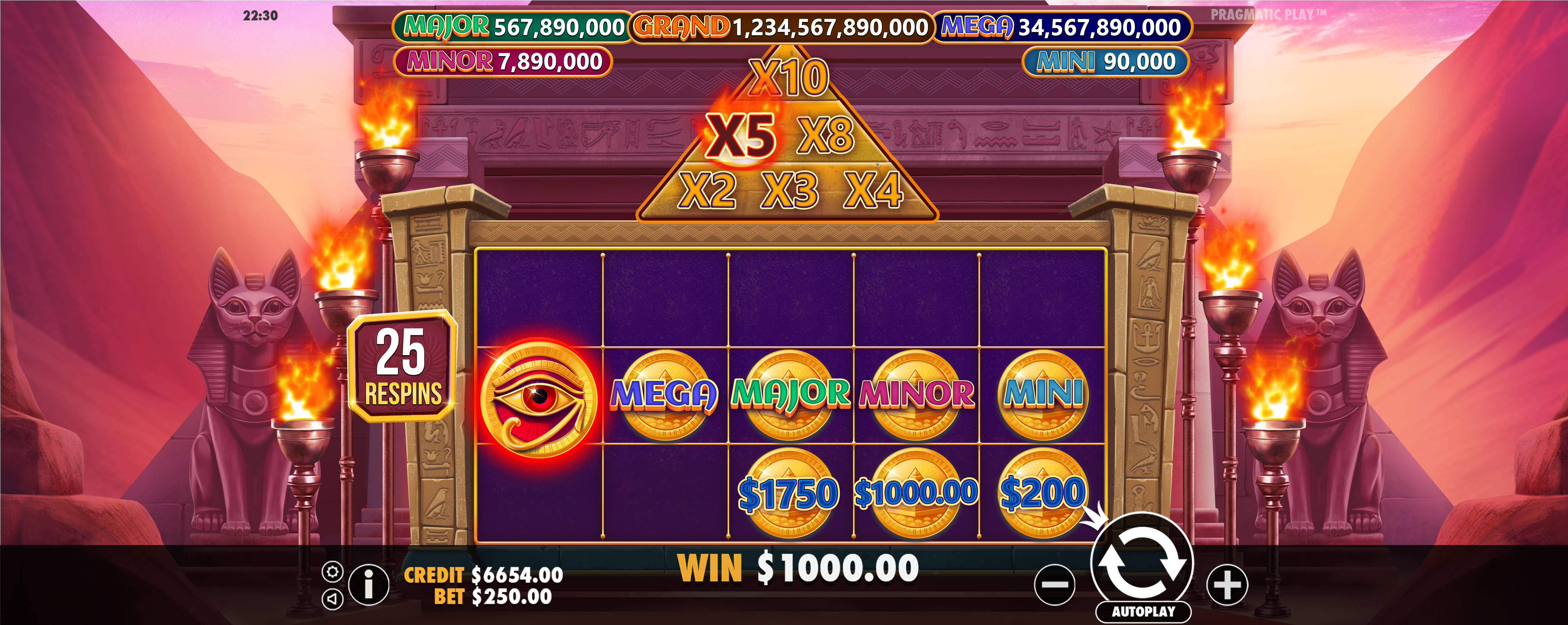 Mummy's Jewels - Free spins 8