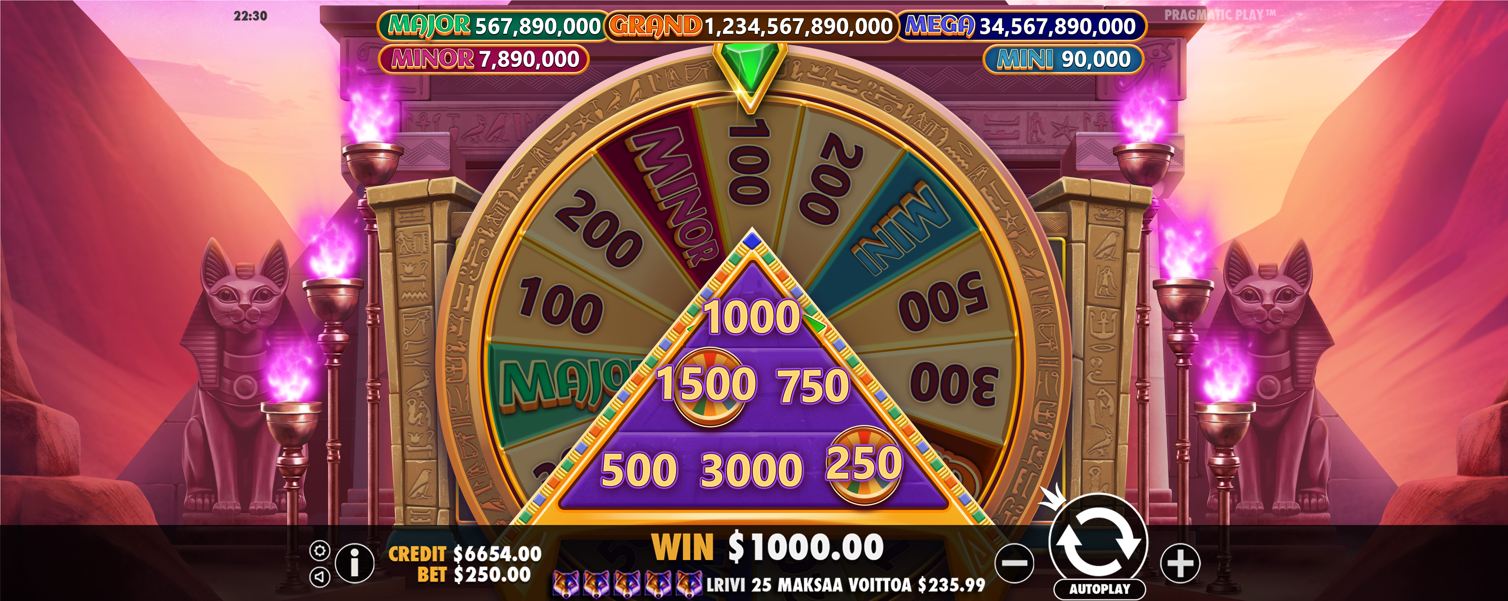 Mummy's Jewels - Big win 30