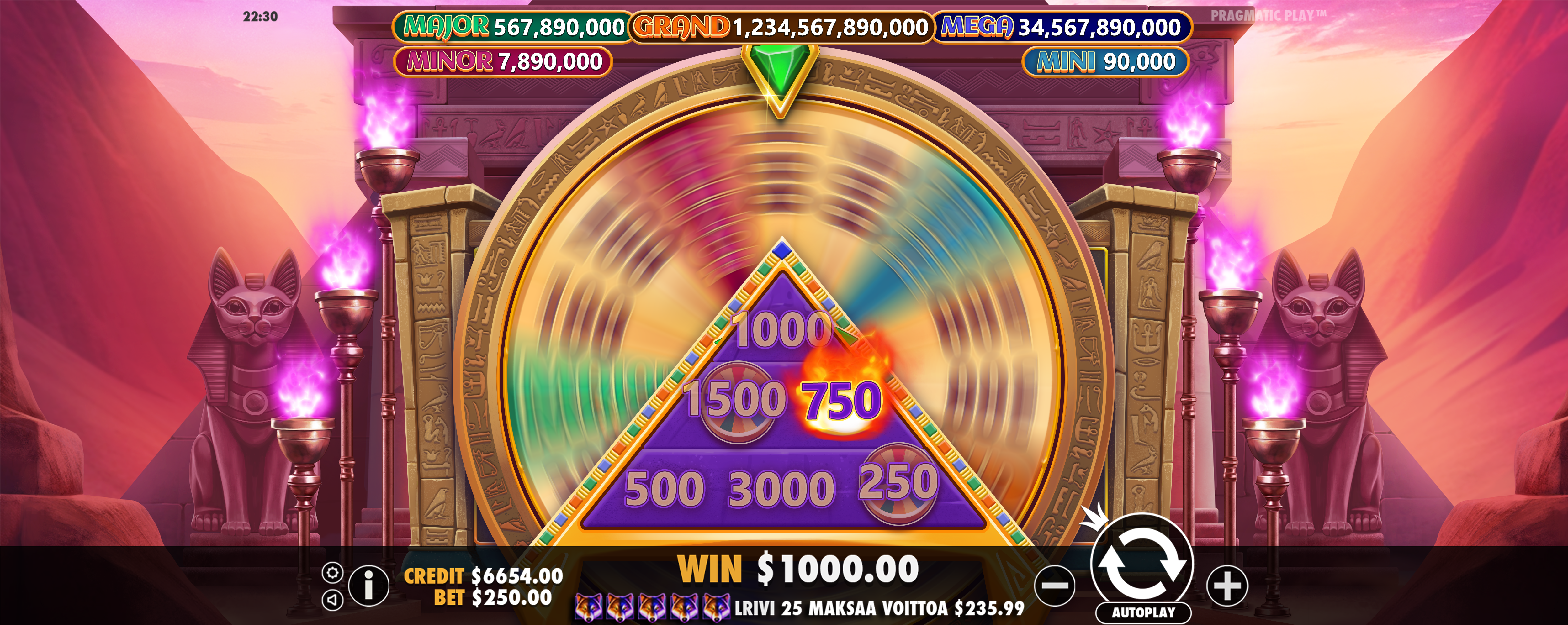 Mummy's Jewels - Big win 32