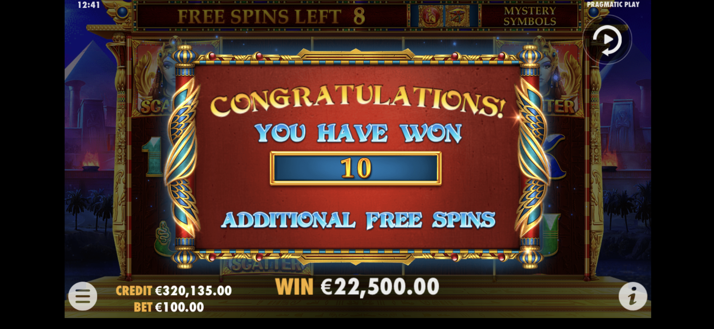 Mysterious Egypt - Free spins 2
