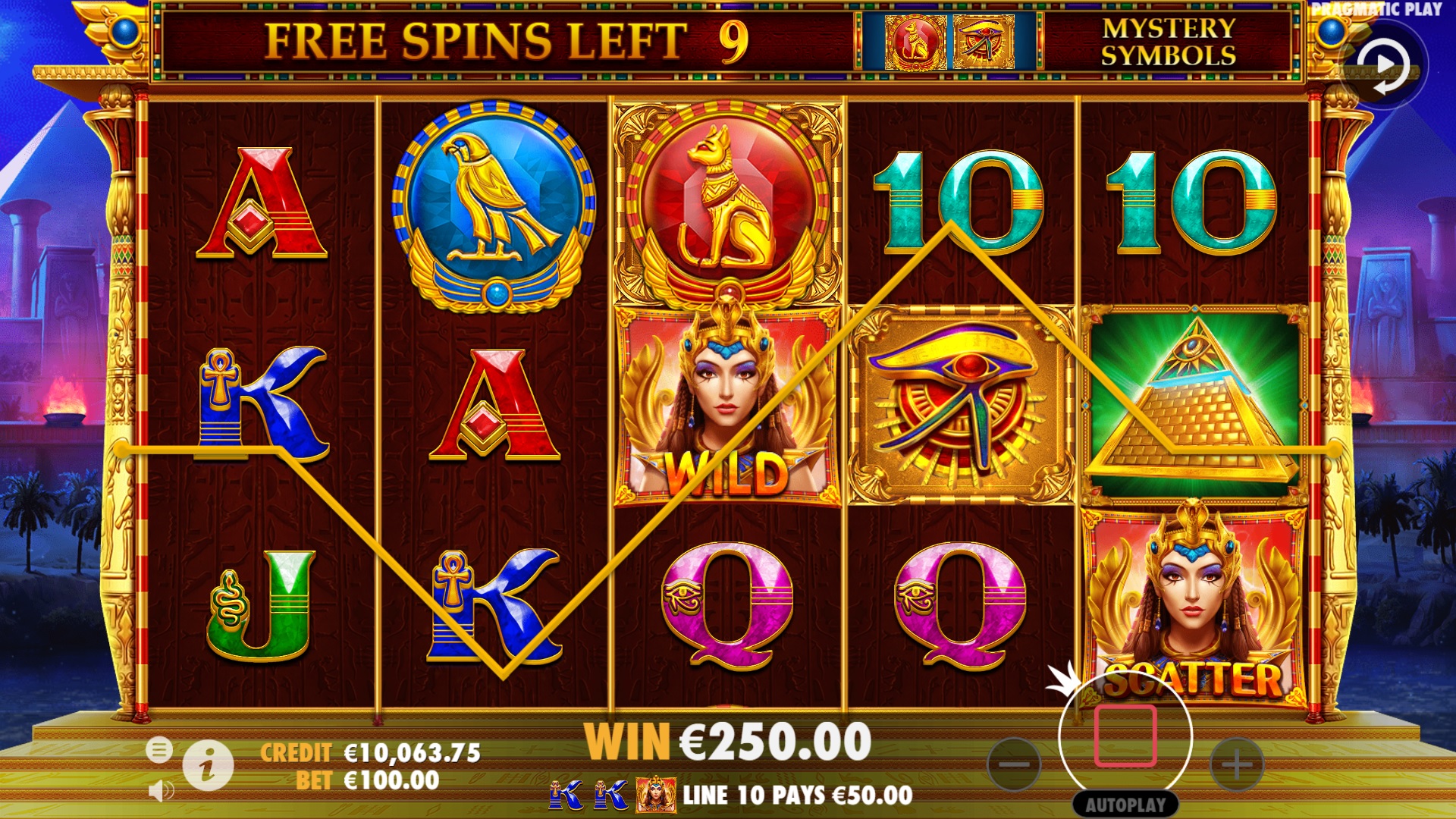 Mysterious Egypt - Free spins 7