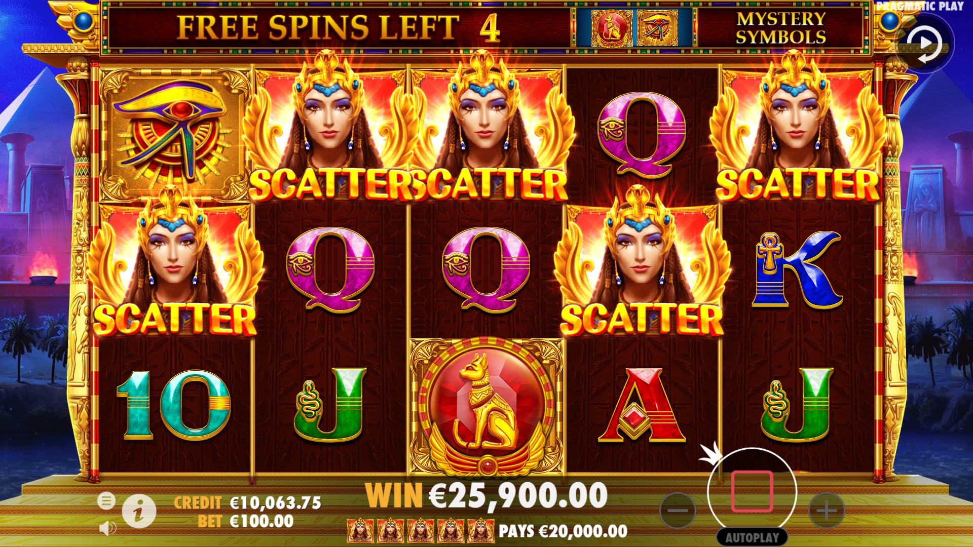 Mysterious Egypt - Free spins 9