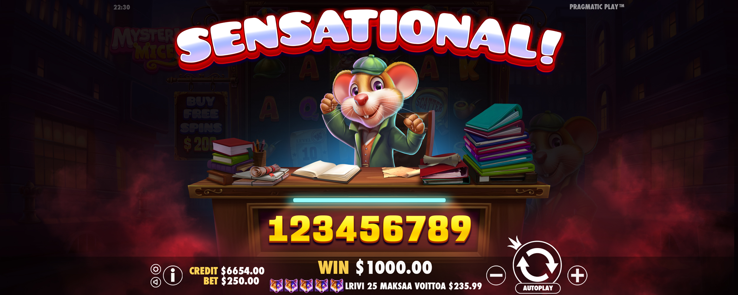 Mystery Mice - Big win 1