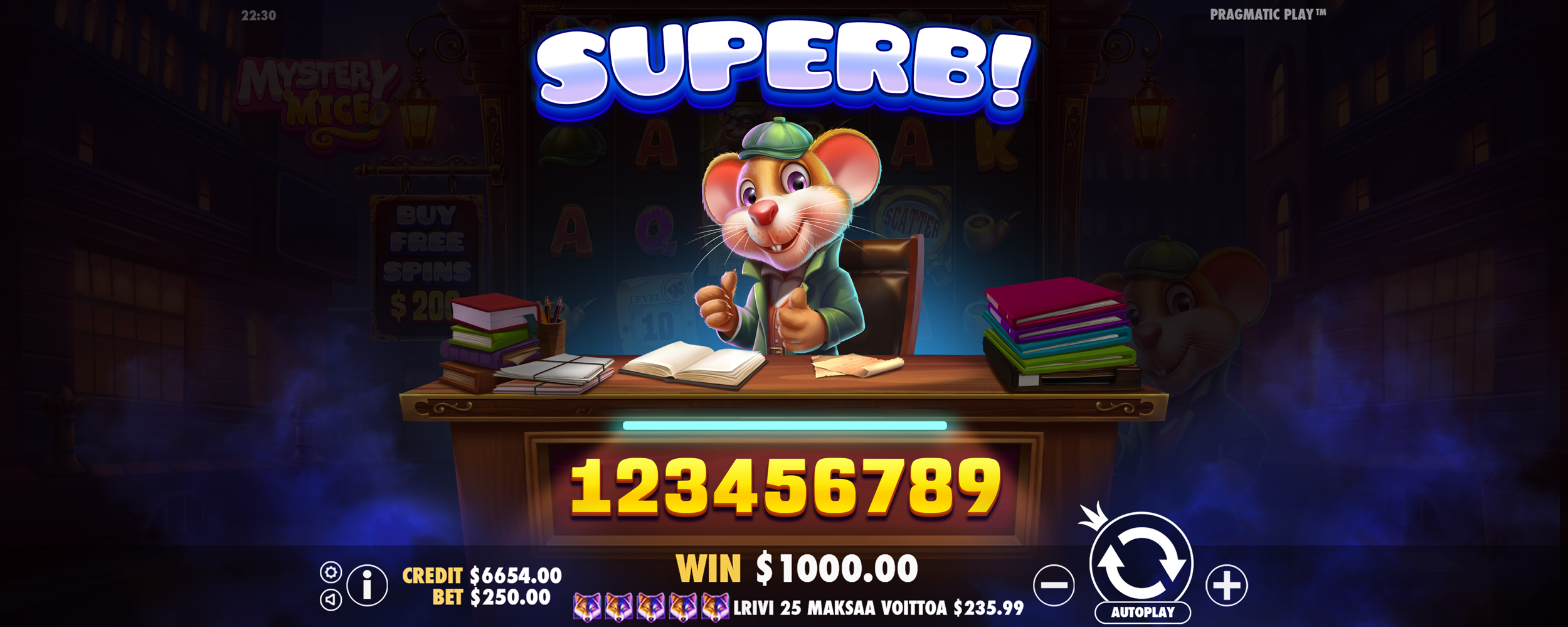Mystery Mice - Big win 6
