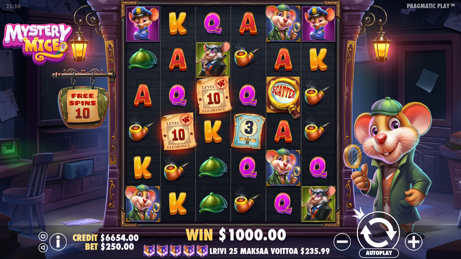 Mystery Mice - Free spins 2