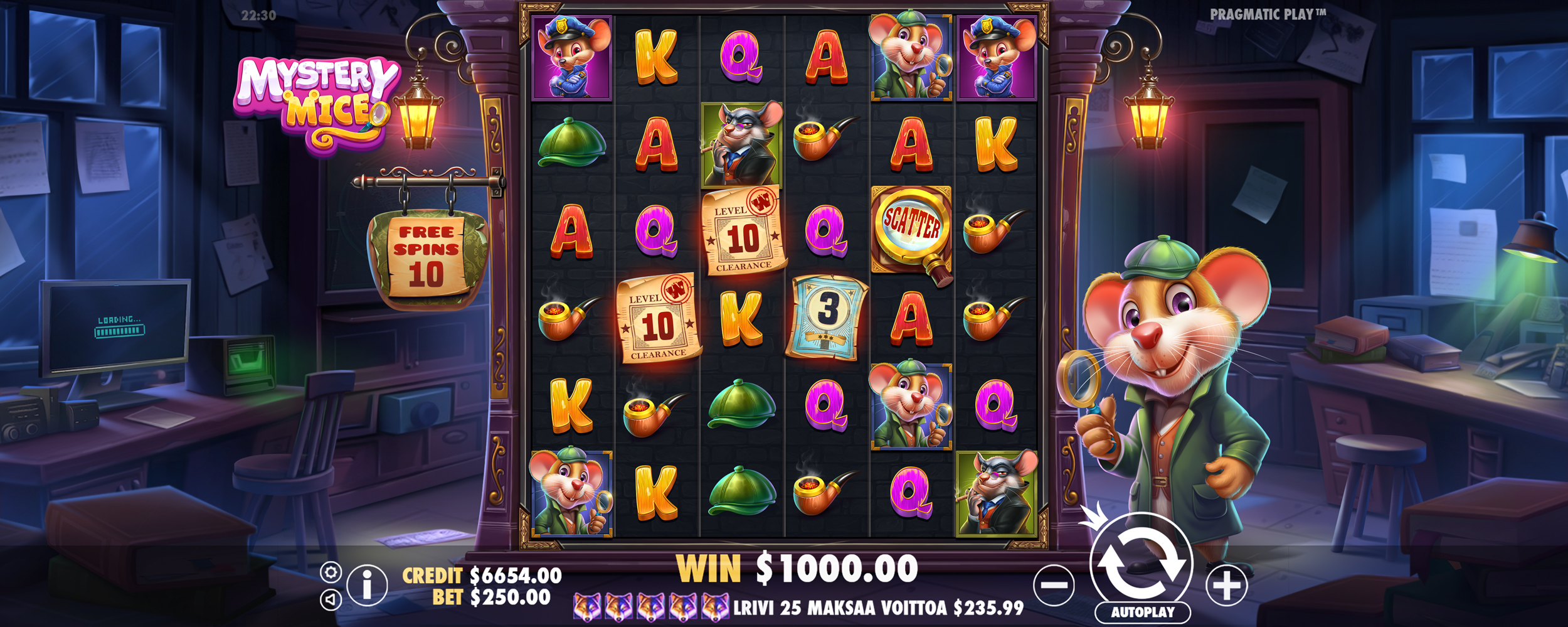 Mystery Mice - Free spins 3