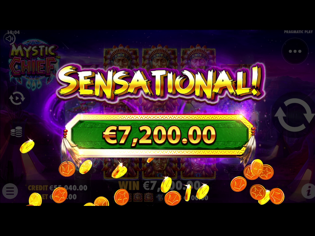 Mystic Chief - Big win 3