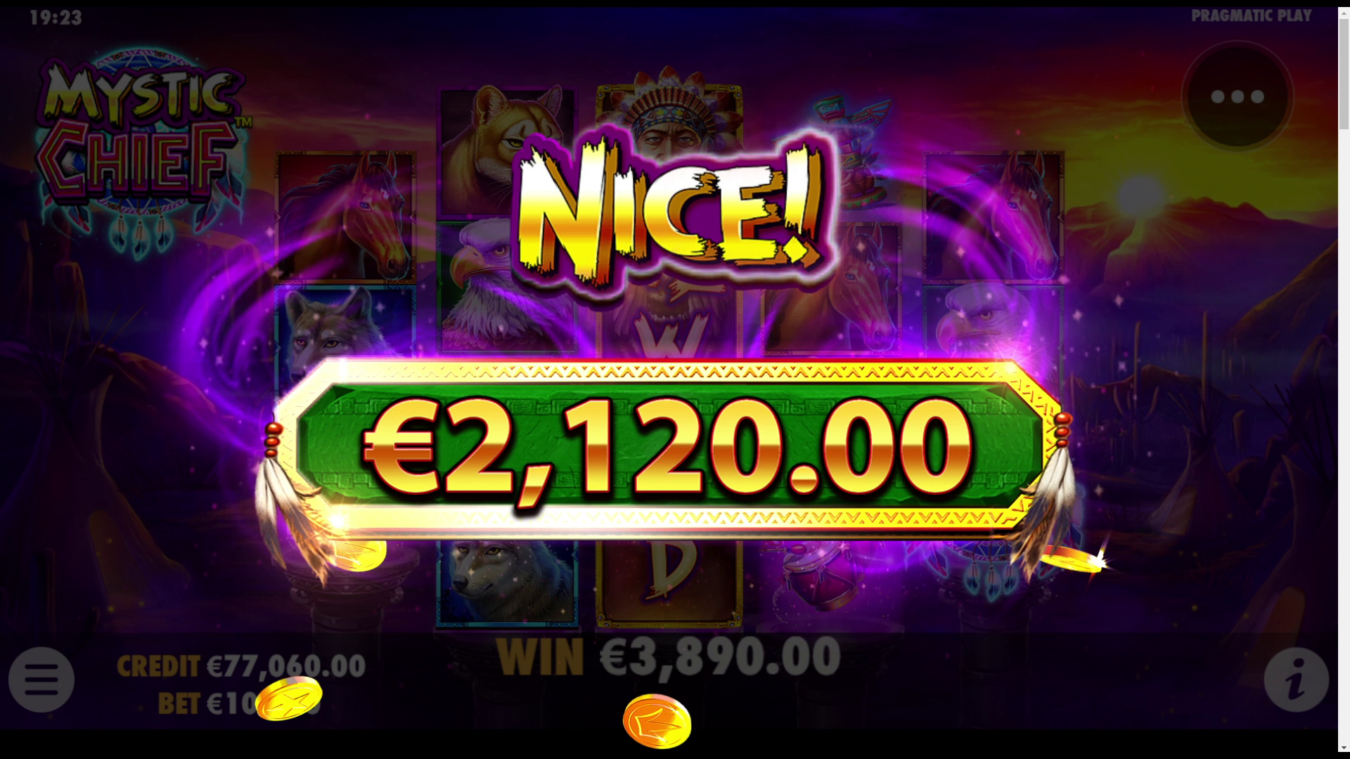 Mystic Chief - Big win 4