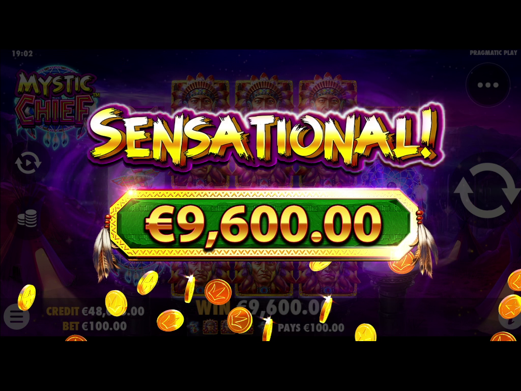 Mystic Chief - Big win 5