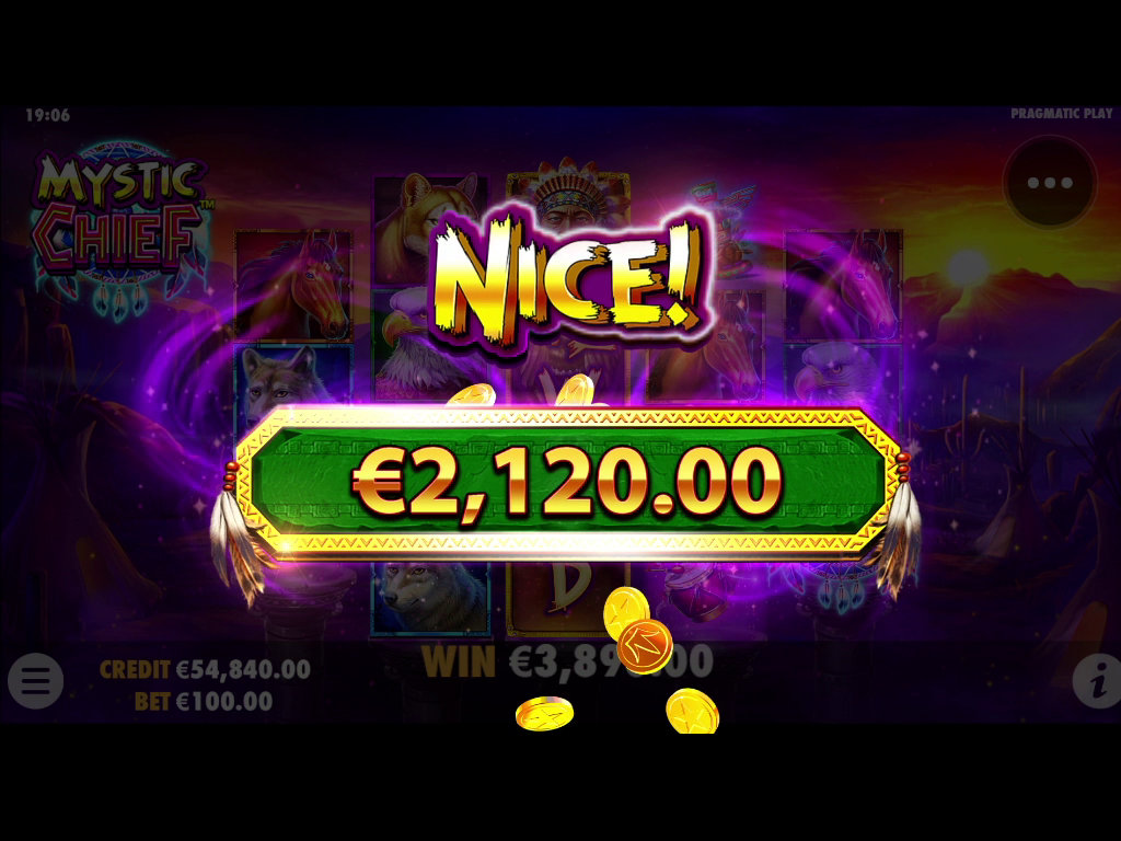 Mystic Chief - Big win 6