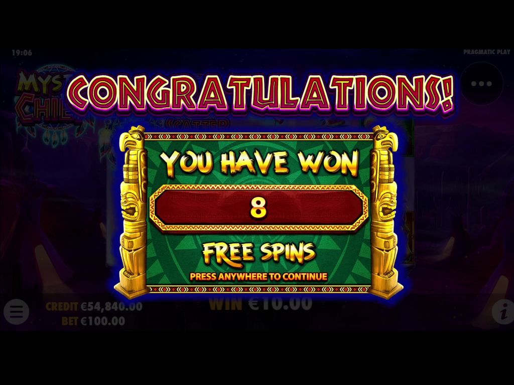 Mystic Chief - Free spins 4