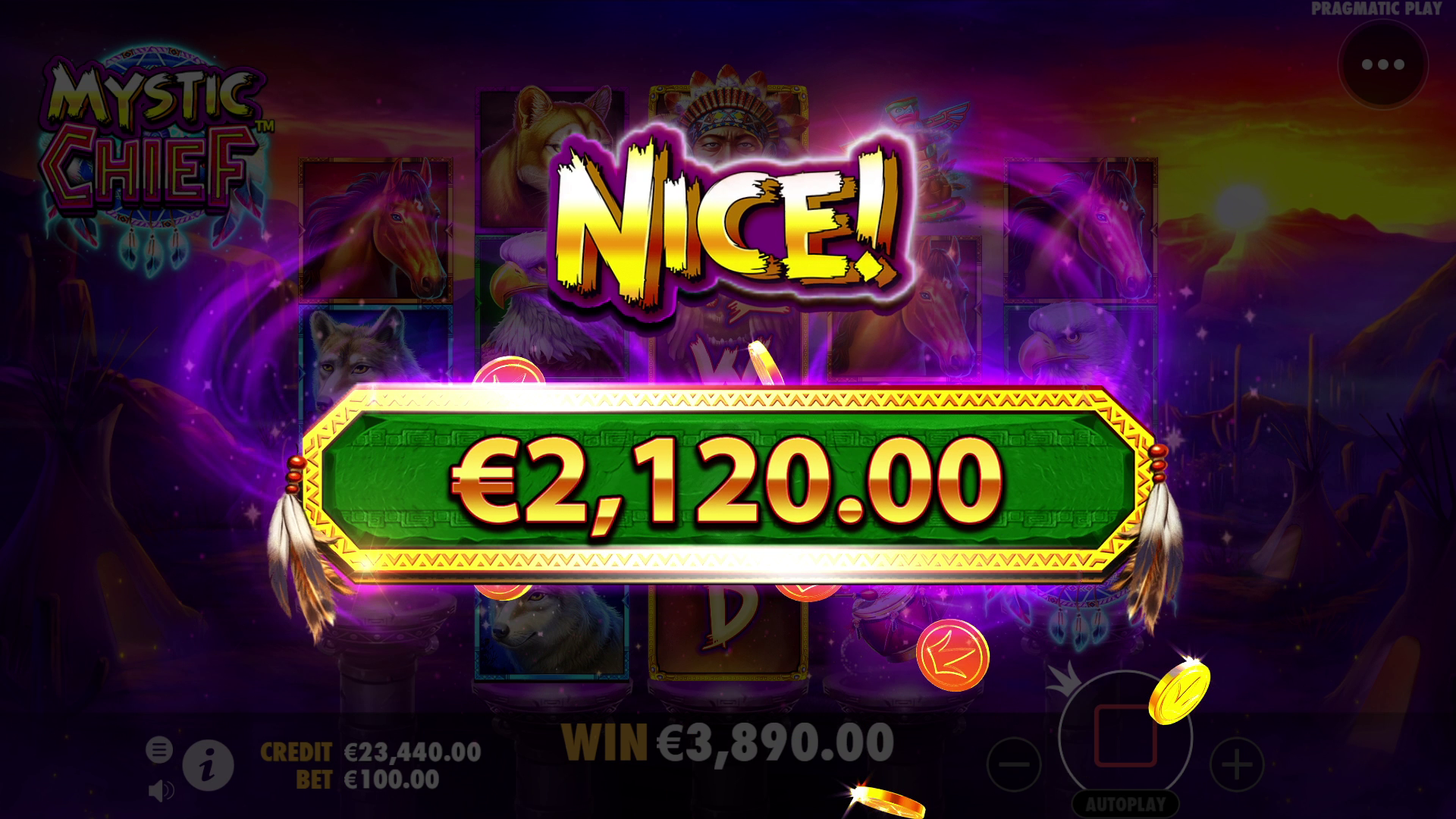 Mystic Chief - Big win 7