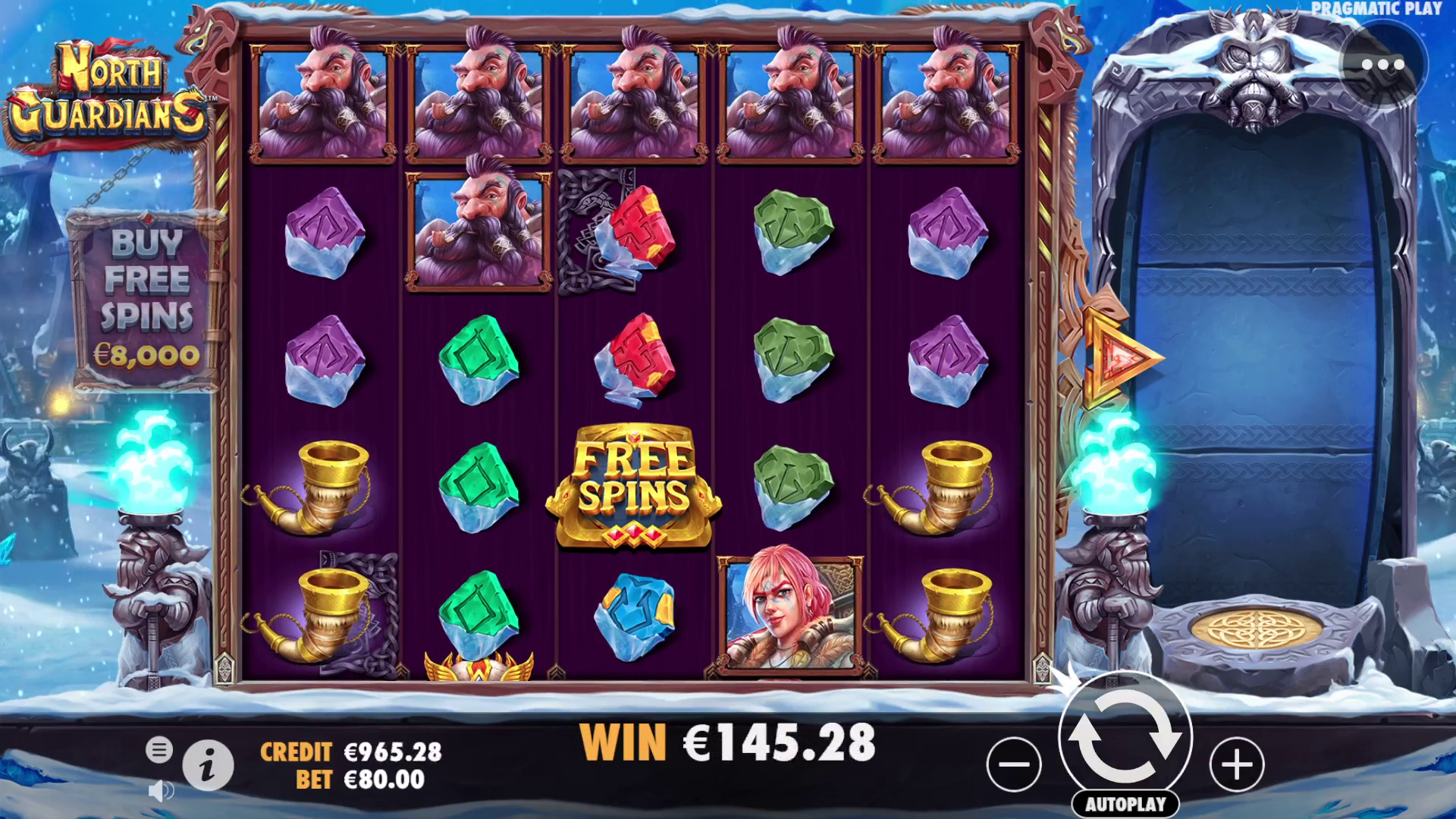 North Guardians - Free spins 1