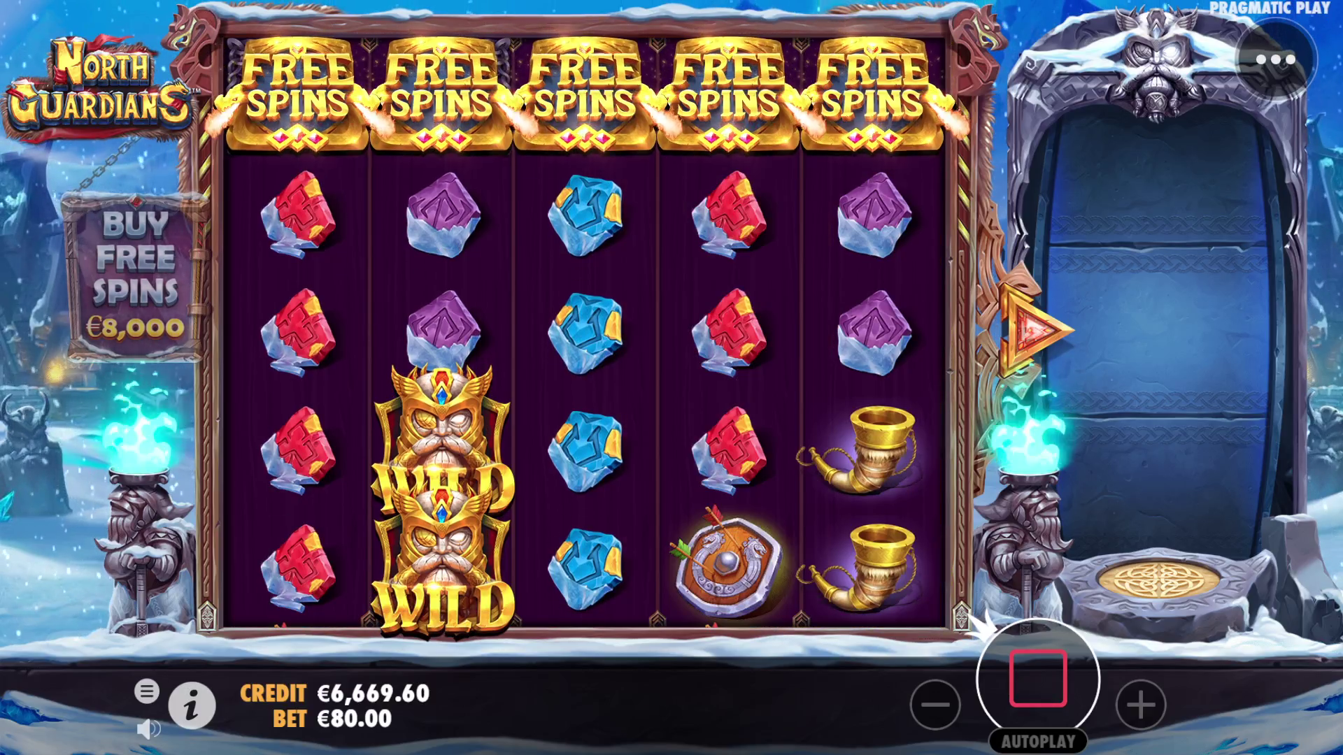 North Guardians - Free spins 2