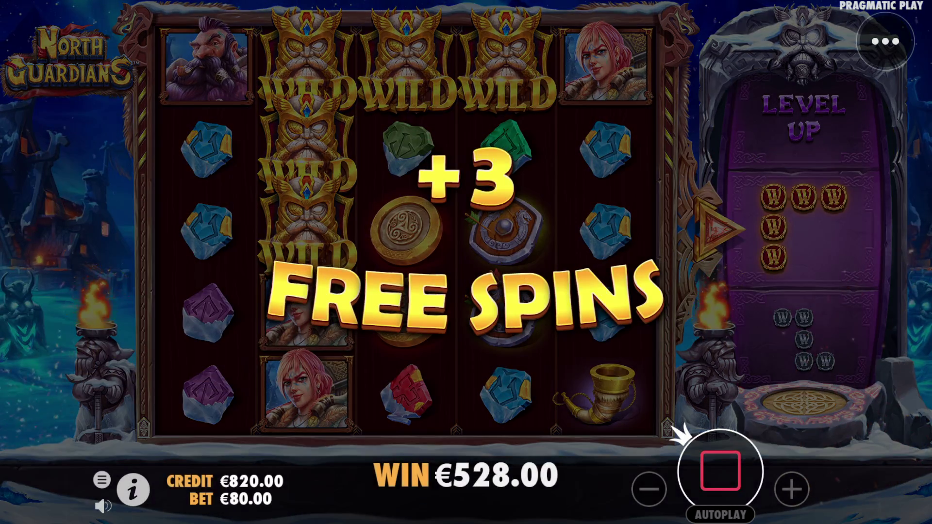 North Guardians - Free spins 3