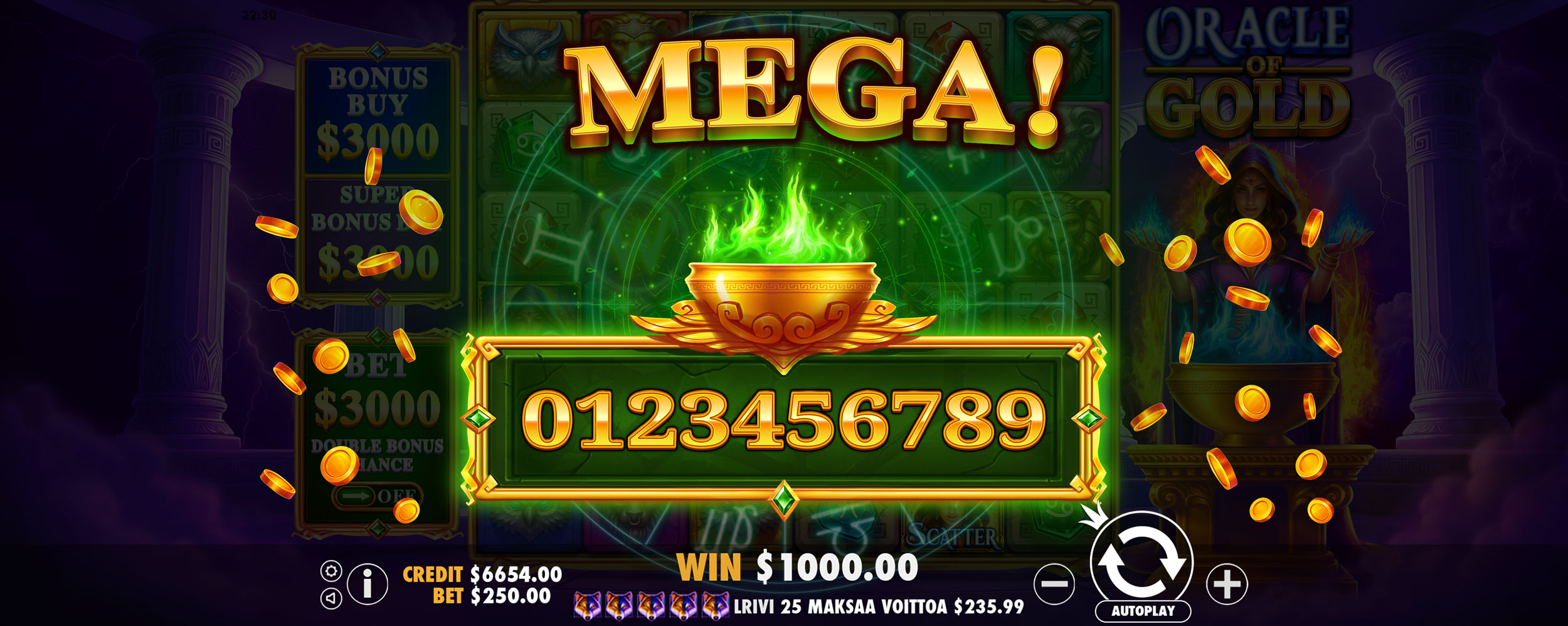 Oracle of Gold - Big win 3
