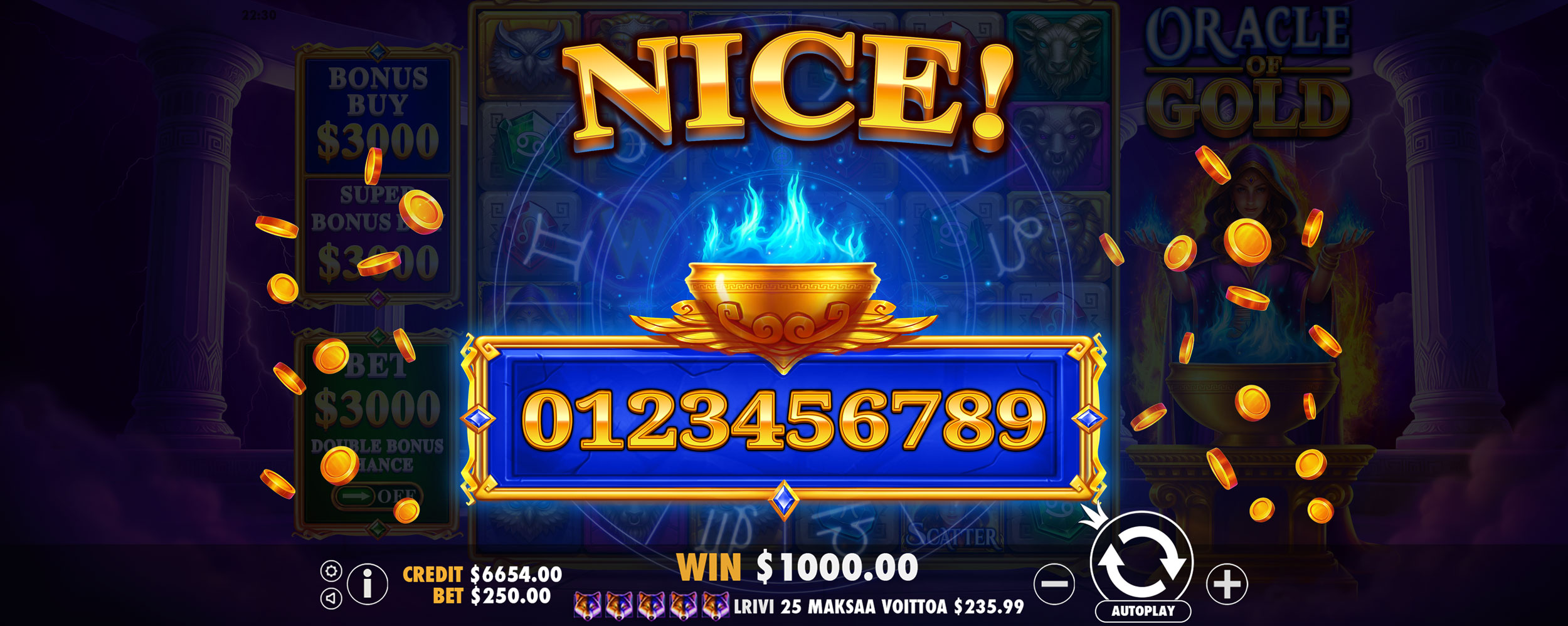 Oracle of Gold - Big win 4