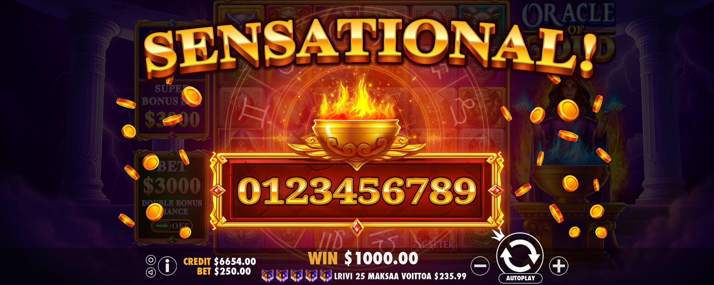 Oracle of Gold - Big win 5